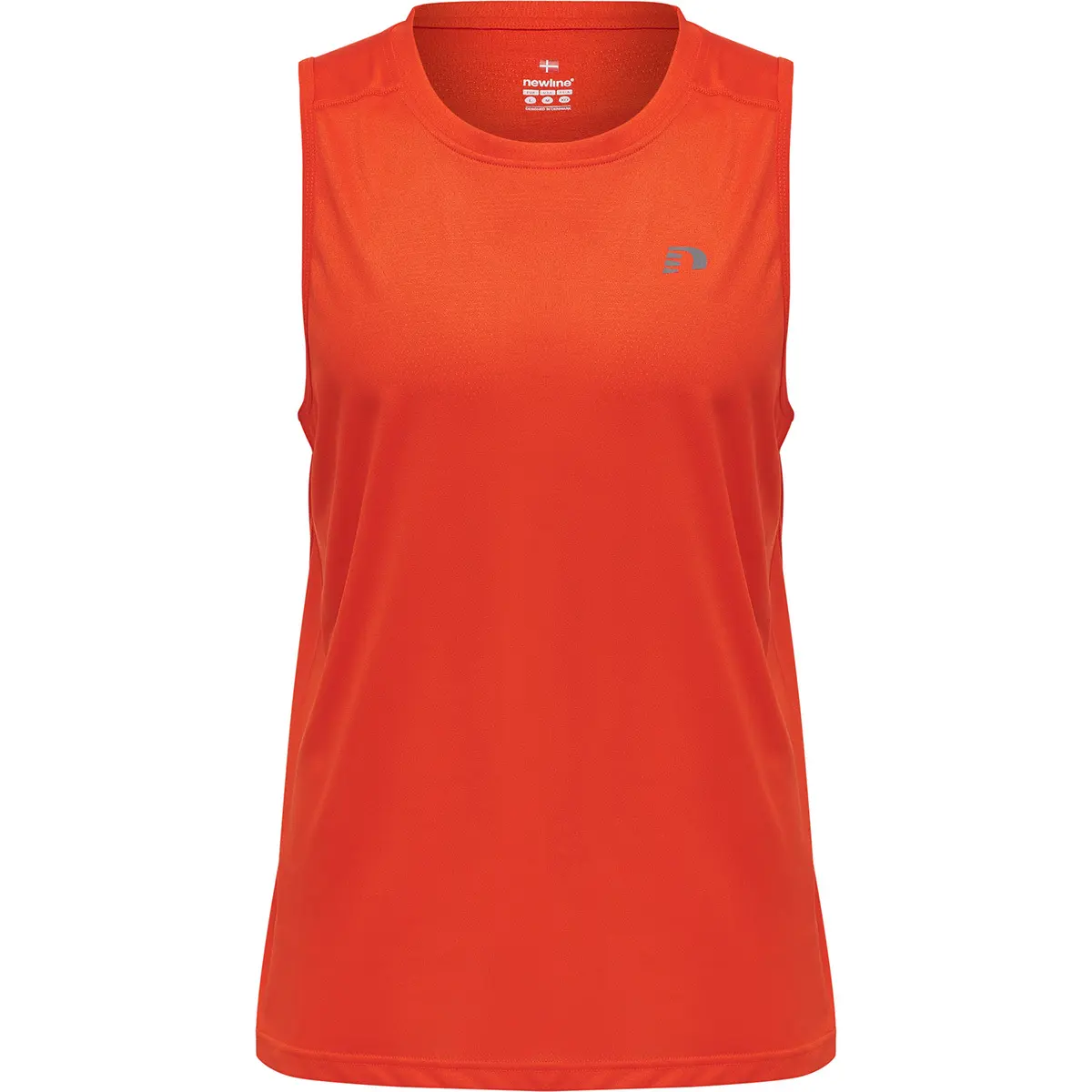 Newline Men's Orange Tank Top Running