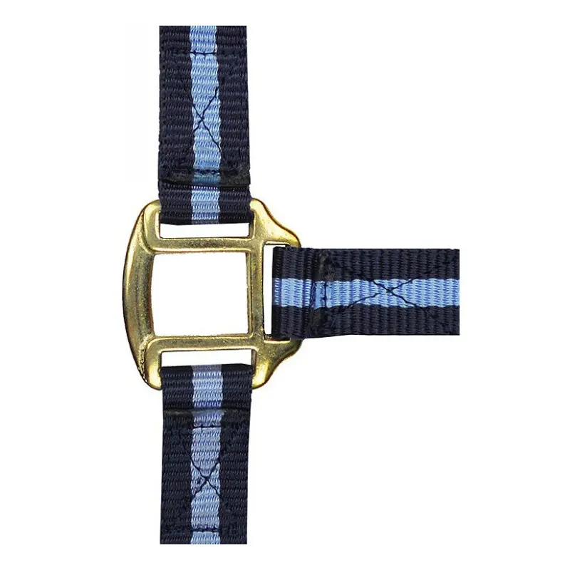 Norton Noir Halter For Horse Doublé Cuir