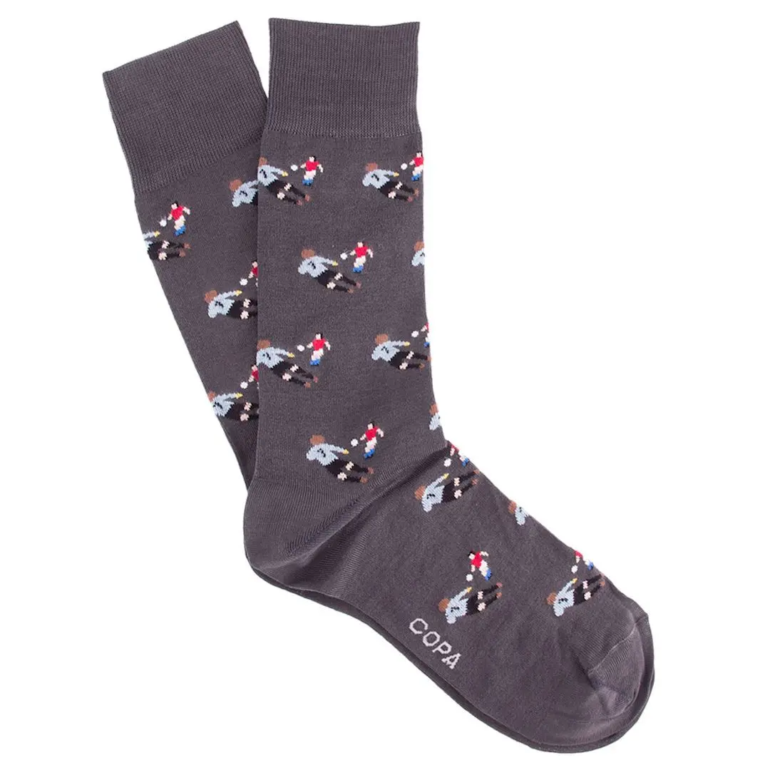 Socken Copa Panenka - Gris - male - Size: 40/46