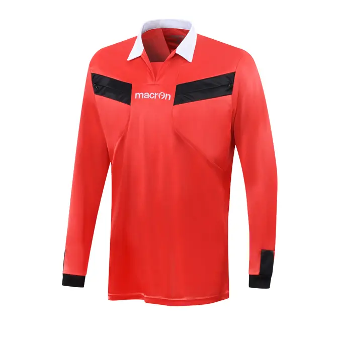 Langarm-Schiedsrichter-Trikot - Vert - male - Size: L