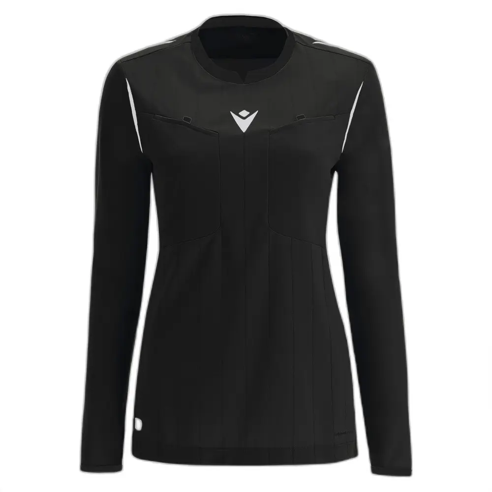 Langarm-Schiedsrichtertrikot Damen Stephanie - Noir - female - Size: S