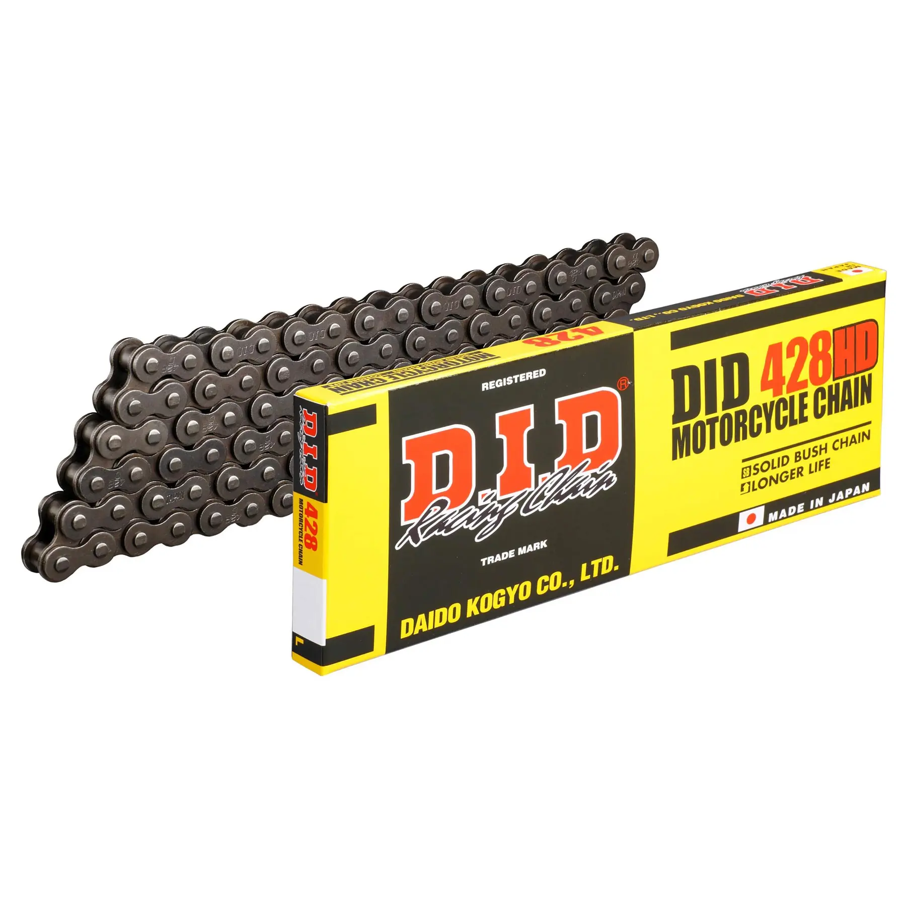 Rollenkette Motorrad D.I.D 428Hd(B&B) X 140 Mail. Rj