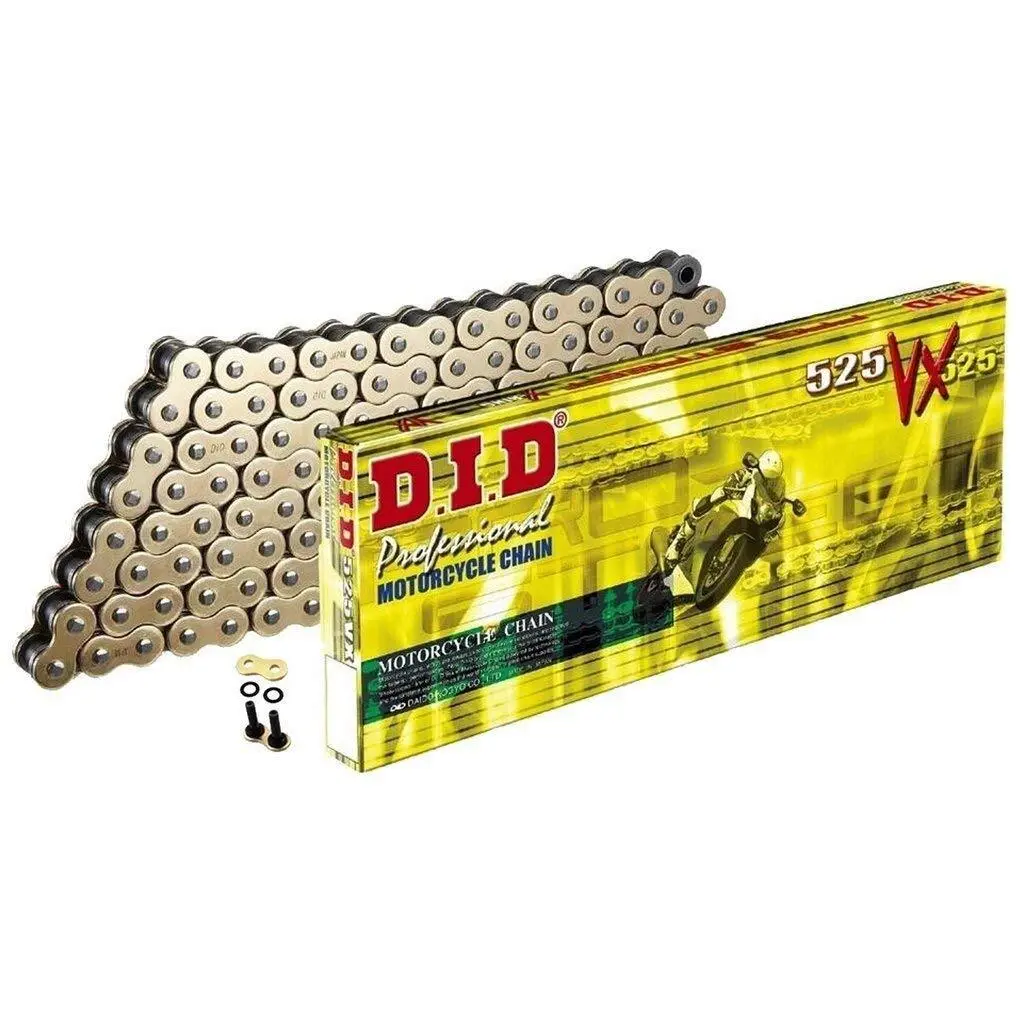 Rollenkette Motorrad D.I.D 525Vx3(G&B) X 100 Mail. Zj