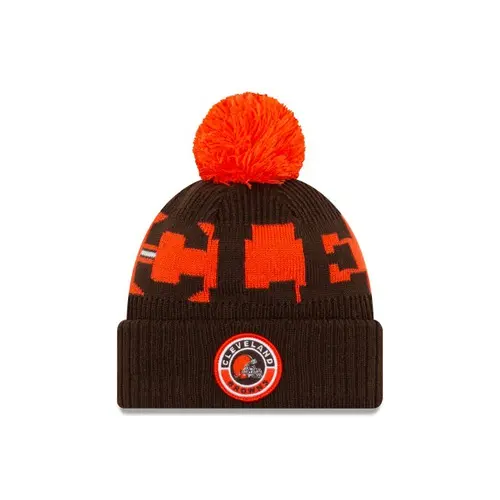 0194790916235 - Bonnet New Era  NFL 20 Sport Knit Cleveland Browns