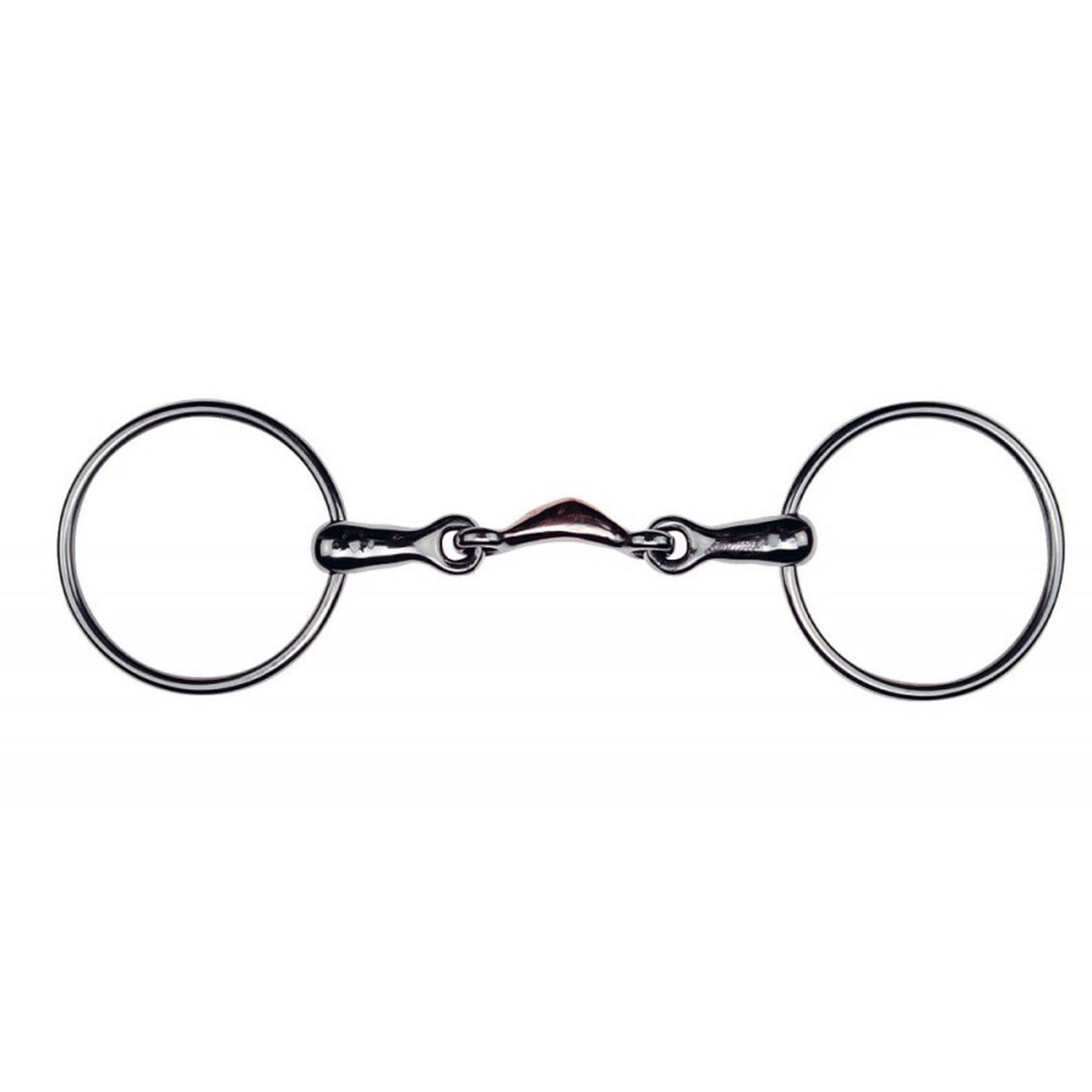 Comparer les prix de Mors 2 Anneaux 1/4 de lune pour cheval Feeling