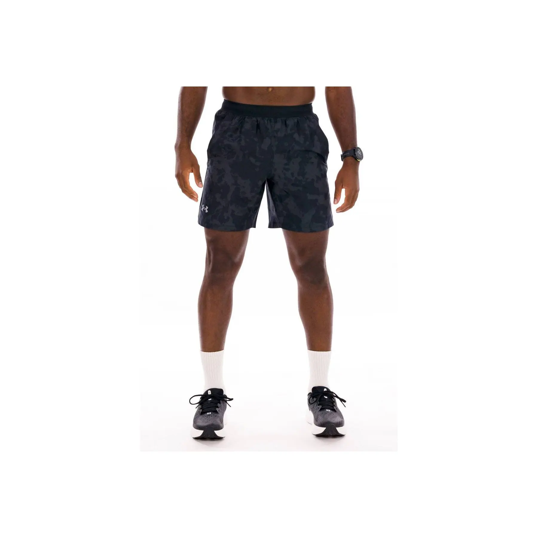 Under Armour Men's Gris Short Launch Pro Printed