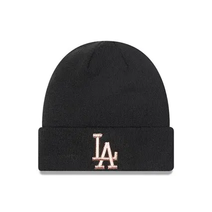 0195953876205 - Frauenhut New Era Metallic Logo Los Angeles Dodgers