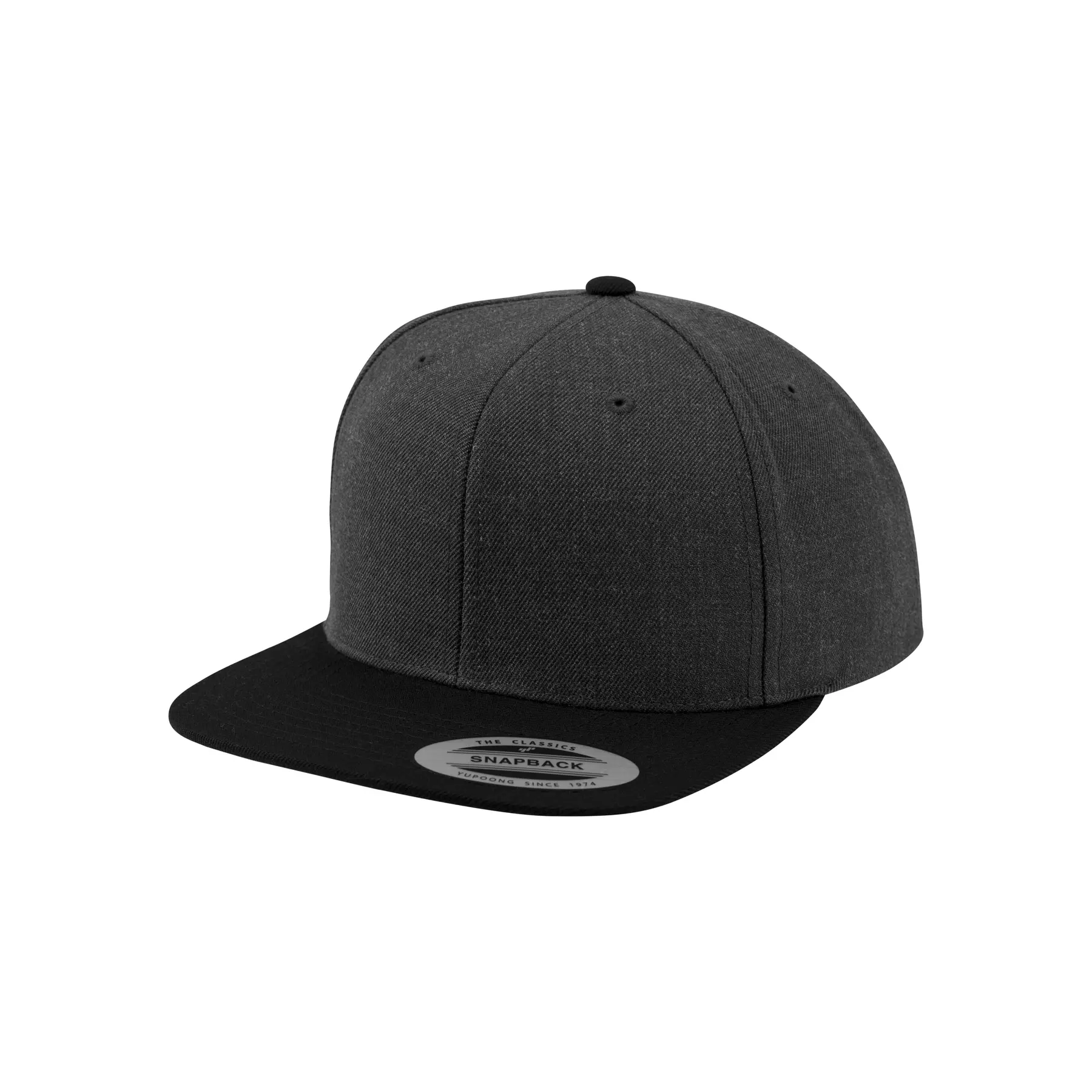 4053838125113 - Classic 2-Tone Snapback Gr One Size Grau