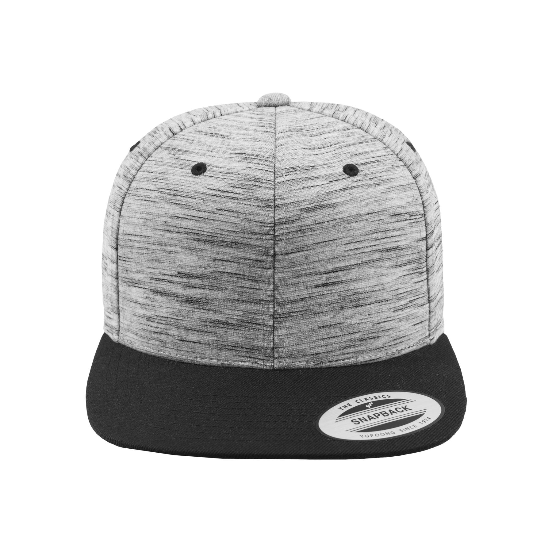 4053838106464 - Stripes Melange Crown Snapback Cap