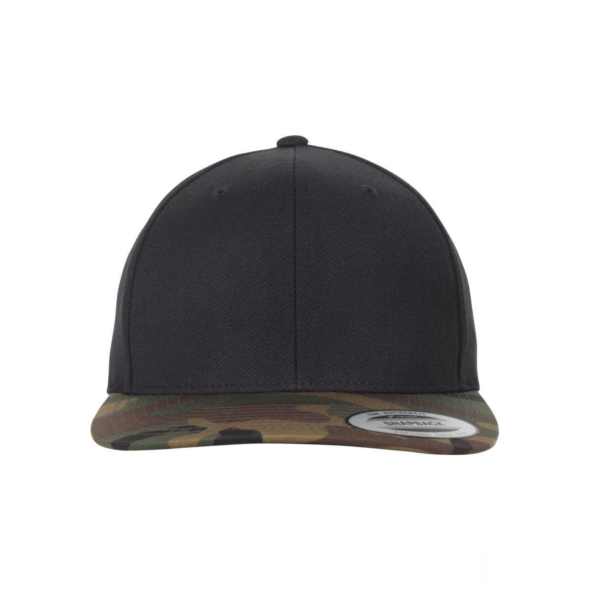 4053838287125 - Classic Snapback 2-Tone Camo Cap