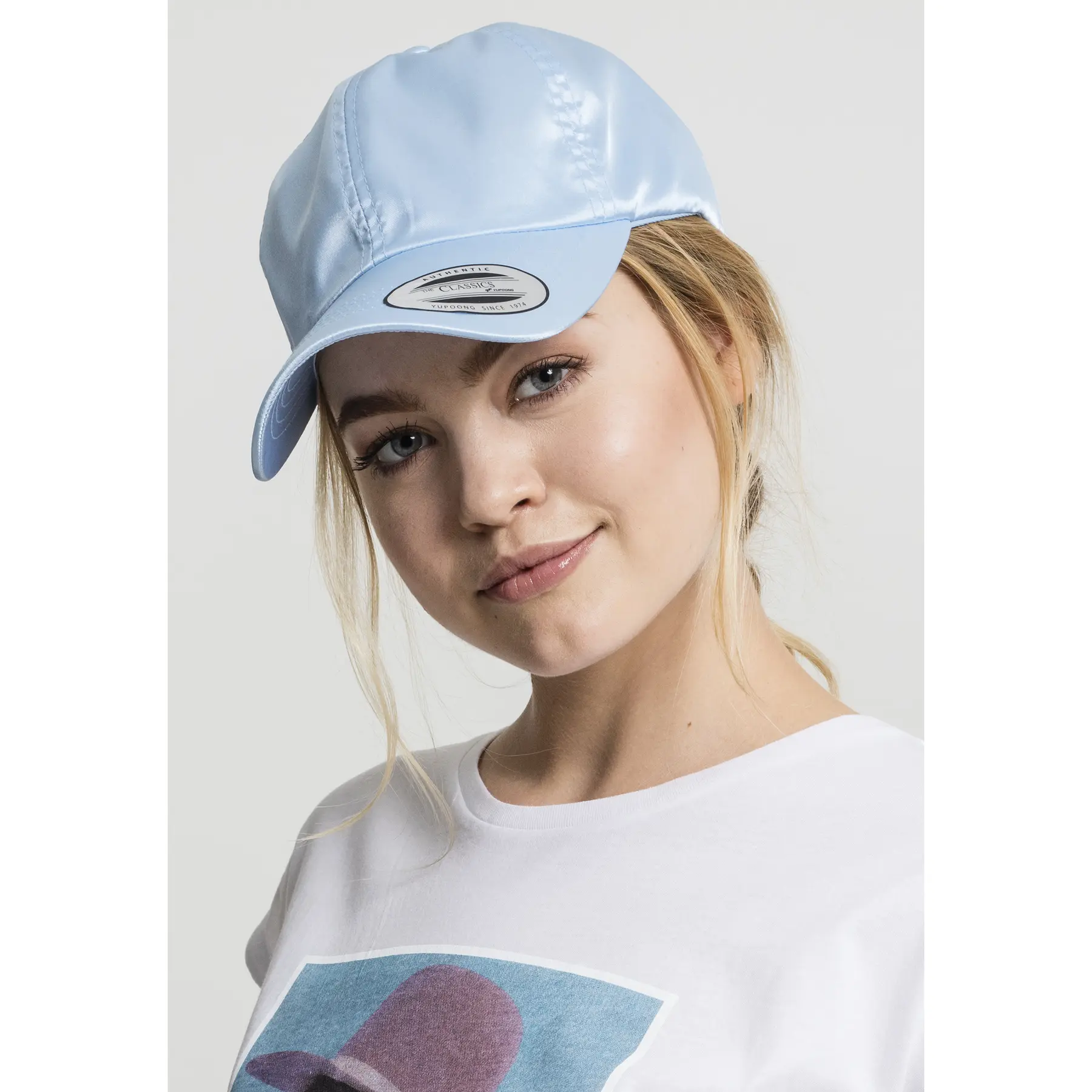 Flexfit Unisex Bleu Cap Low Profile Atin