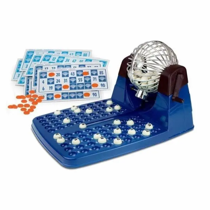 Gesellschaftsspiele Bingo Lotto Luxus mit 48 Karten Chicos