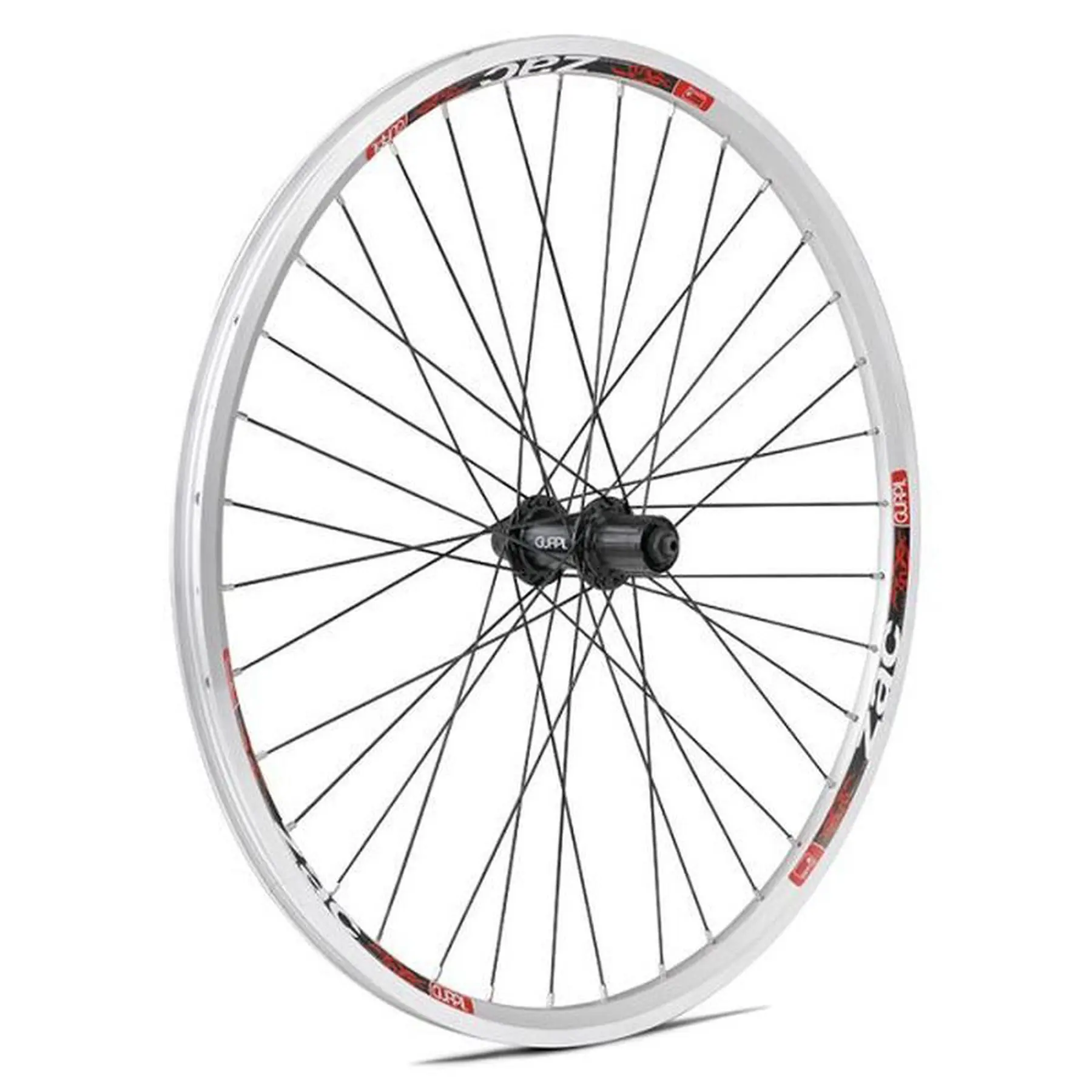 Ruota posteriore mountain bike con cassetta 8 v raggi Gurpil Zac