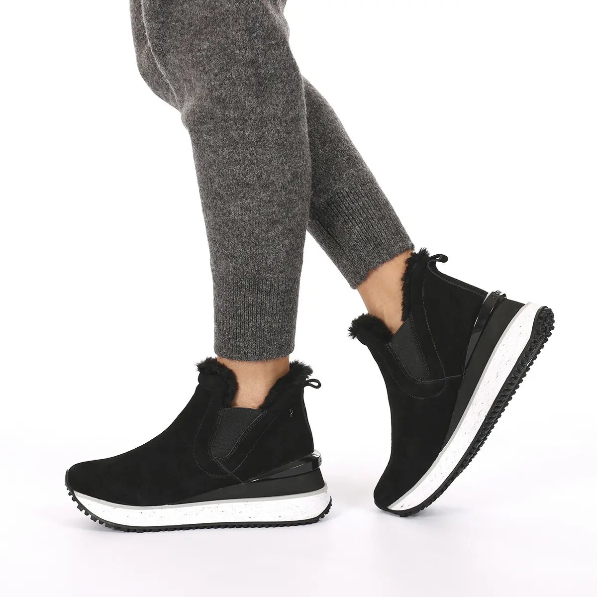 GIOSEPPO Donna Vaksdal – Sneakers In Ecopelliccia Con Suola In EVA Riciclata