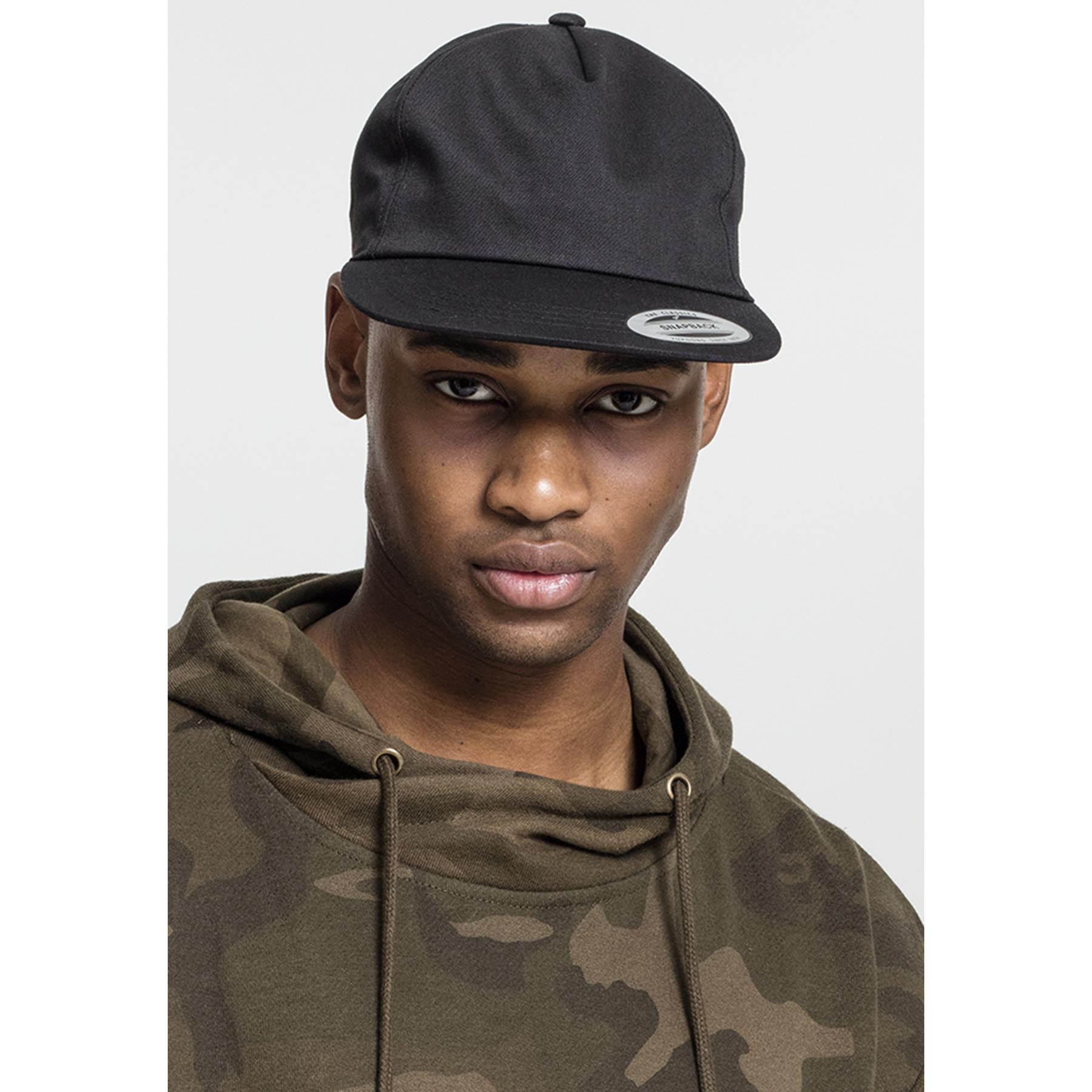 4053838183113 - Unstructured 5-Panel Snapback Cap