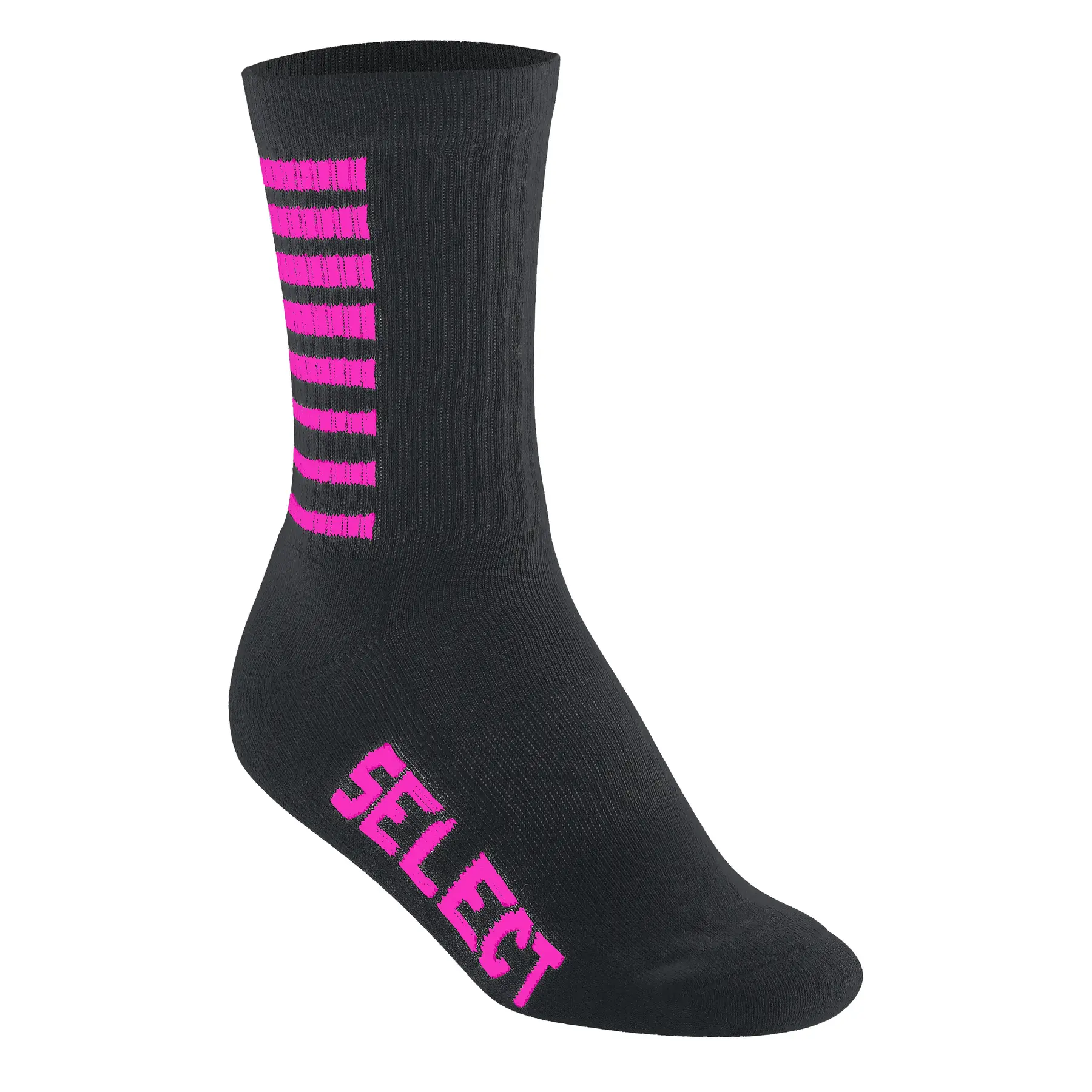 Select Unisex Noir Socks Sports Striped
