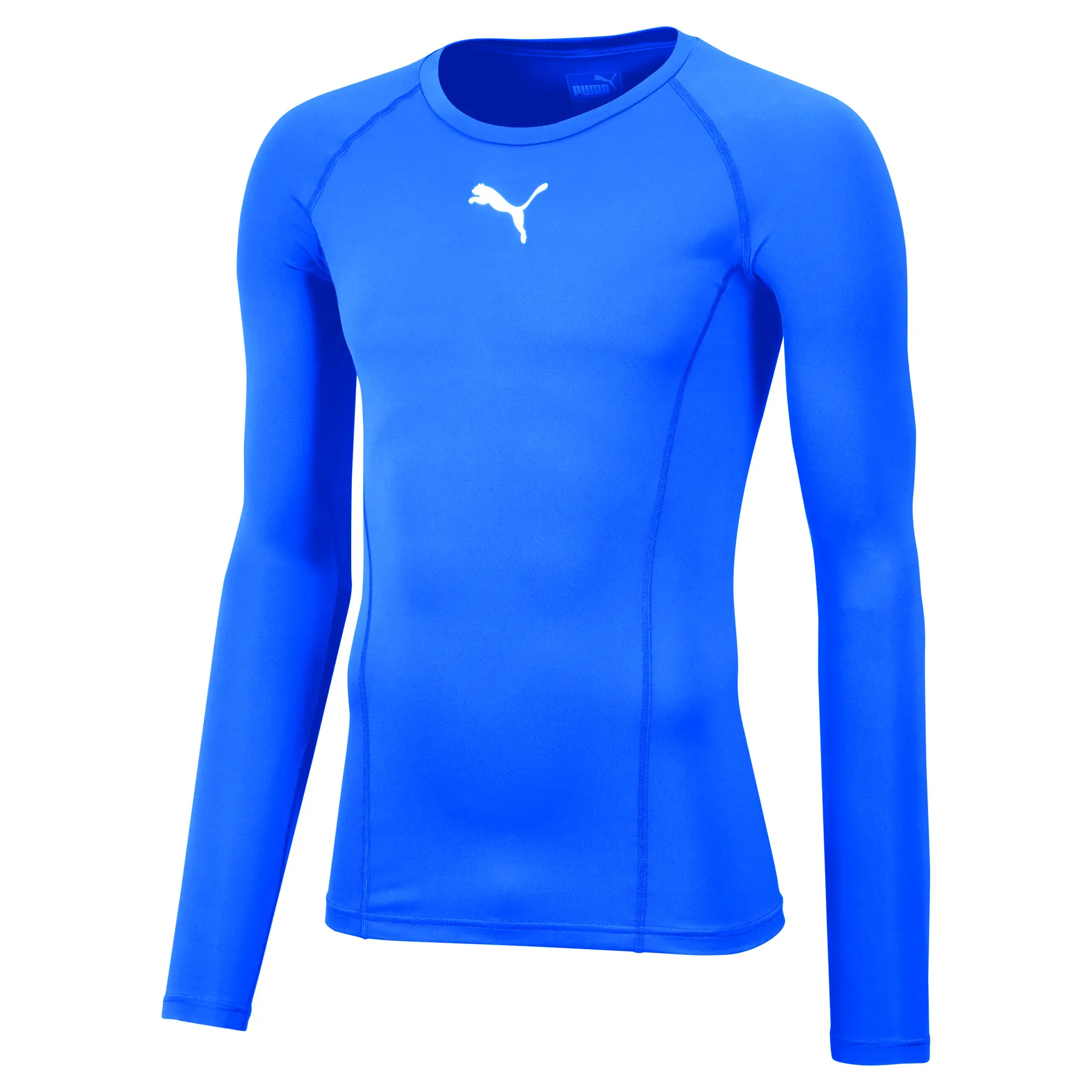 PUMA  Homme Liga Baselayer Tee Ls T Shirt, Bleu (Electric Blue Lemonade), L EU