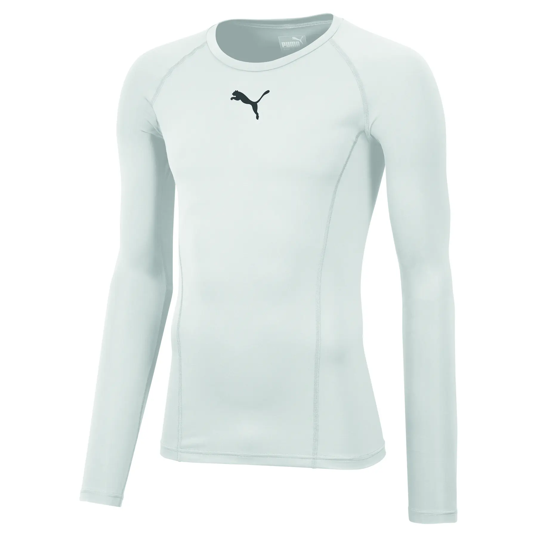 PUMA  Homme Liga Baselayer Tee Ls T Shirt,  White, M EU