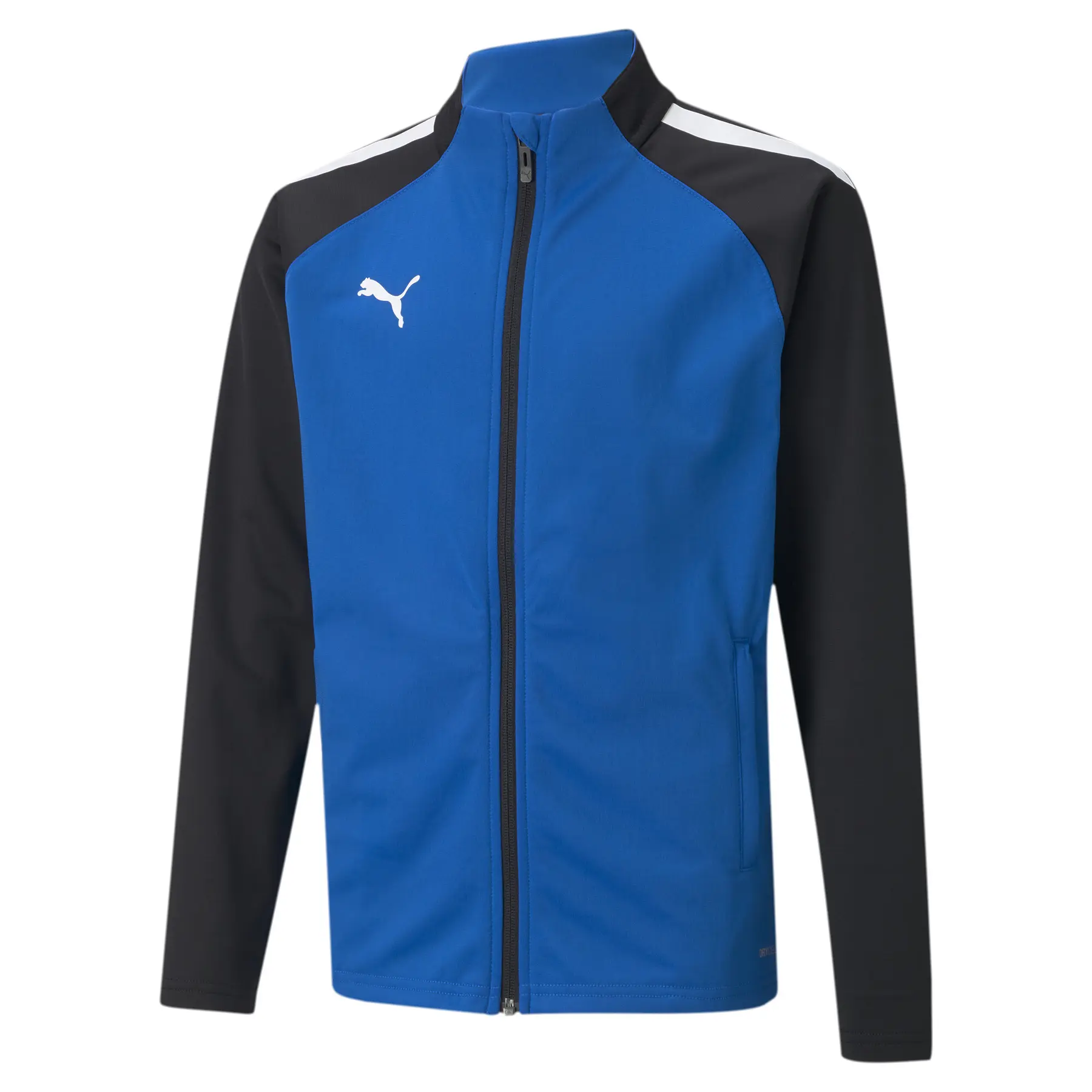 4063699453898 - teamLIGA Trainingsjacke Kinder - Farbe Electric Blue Lemonade - Gr 116