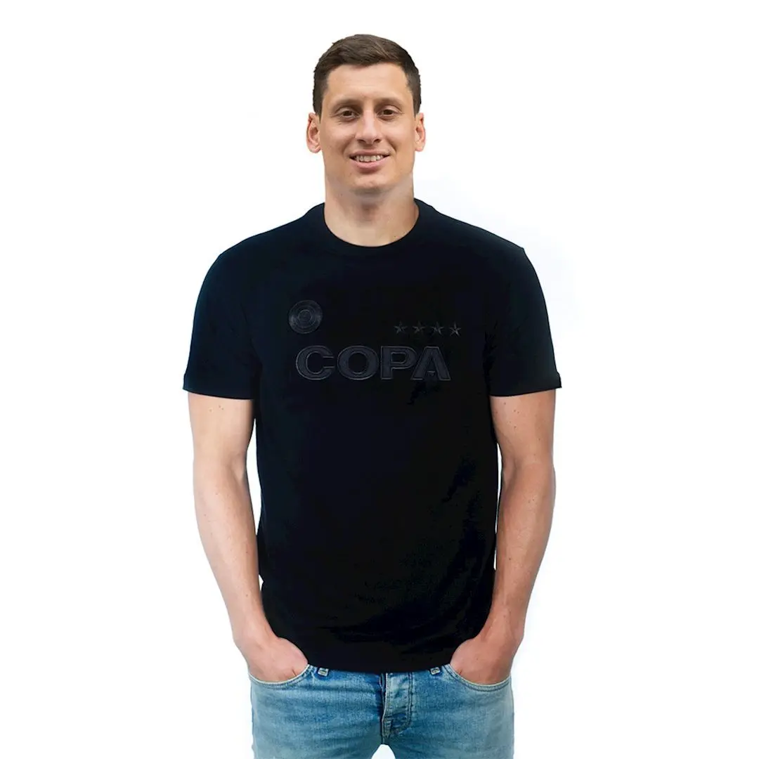 T-Shirt Copa All Black-Logo - Noir - male - Size: S