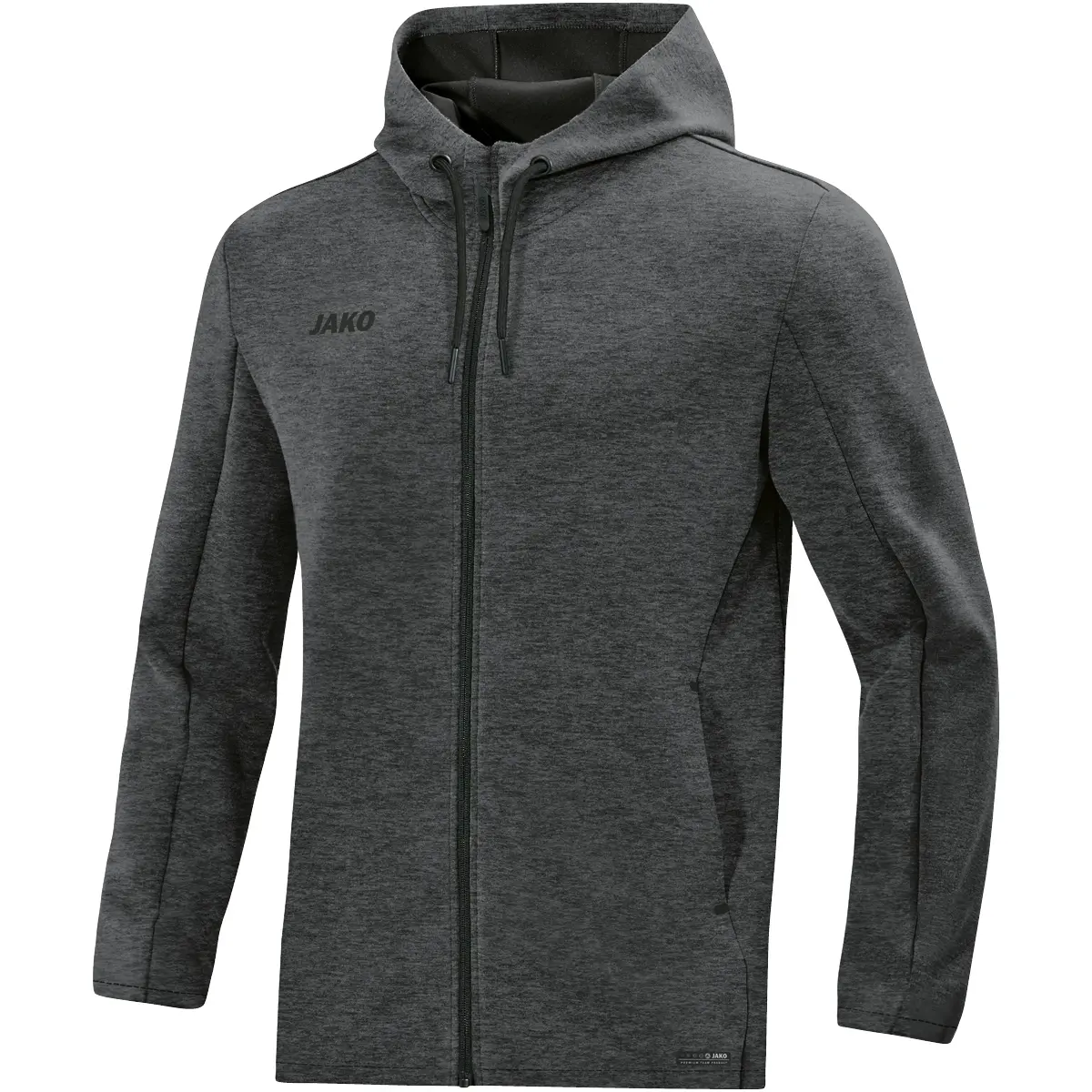 Jacke à capuche Premium Basics - Gris - male - Size: S