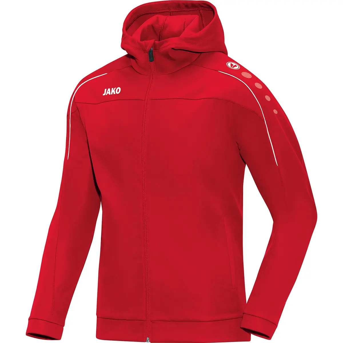 Jacke à capuche Classico - Rouge - male - Size: 3XL