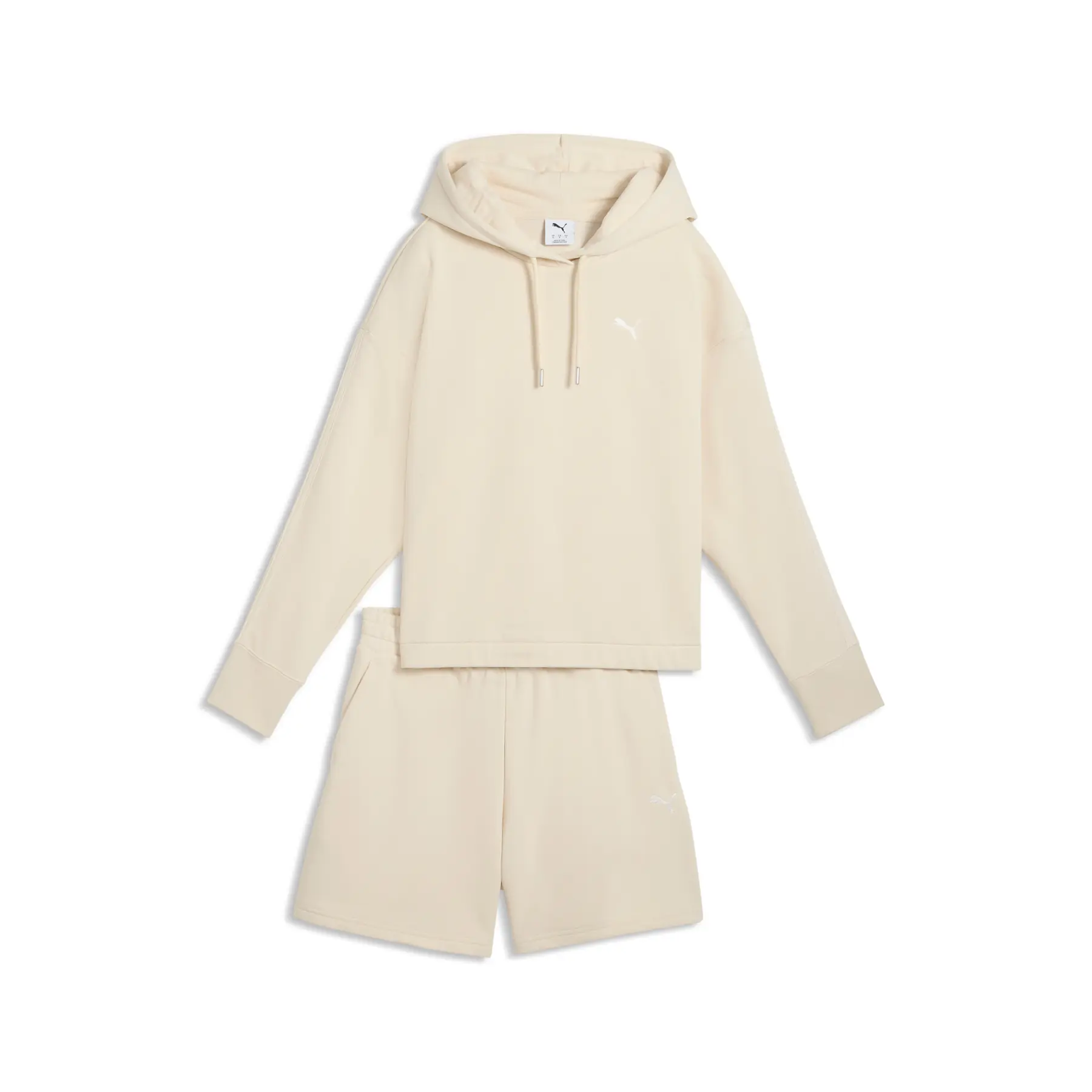 Women's Hoodie And Shorts Set Puma