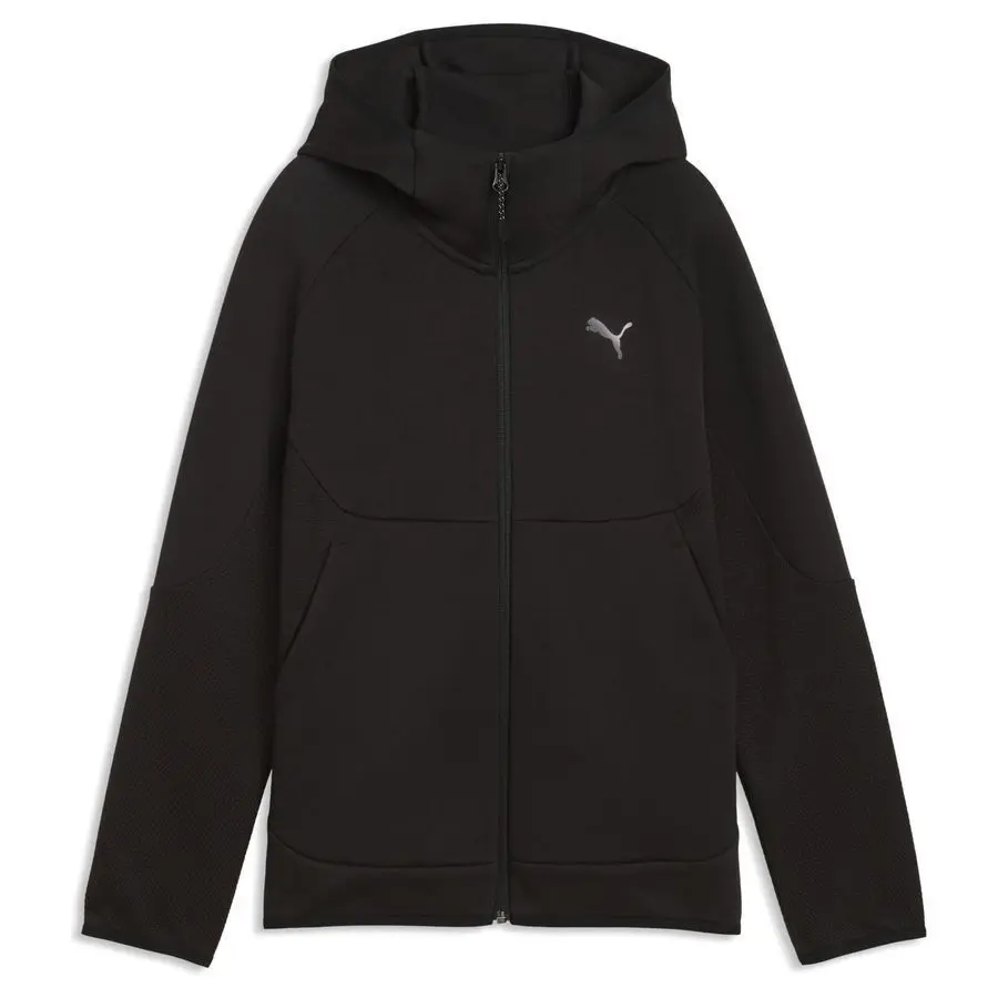 Puma Pumatech Elevated Full-Zip Hoodie Dk B Sweat - Fashion Wear - Kinderen