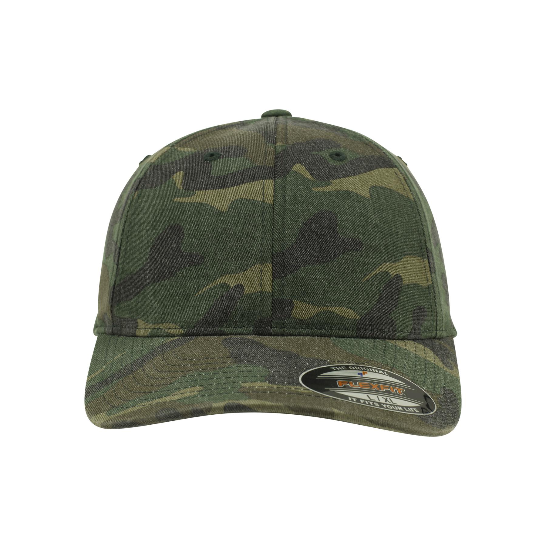 4053838125137 - Garment Washed Camo Cap