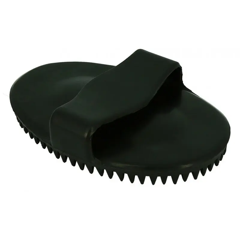 Hippotonic Noir Rubber Curry Comb