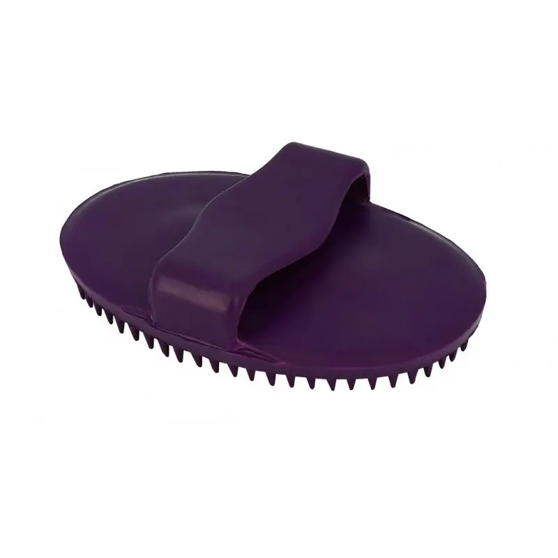 Hippotonic Violet Rubber Curry Comb