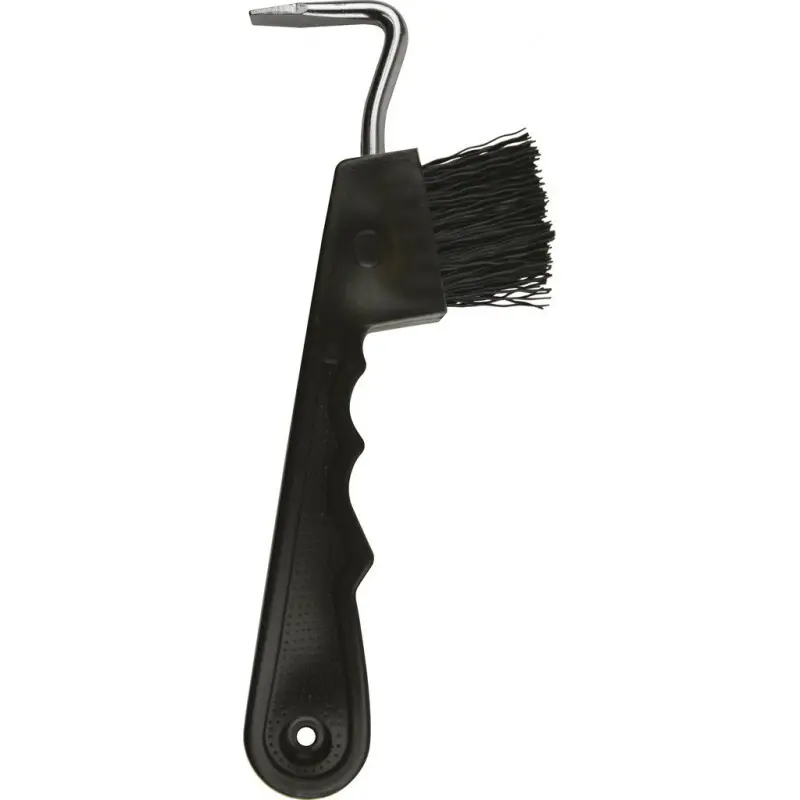 Hippotonic Noir Brush Horse Hoof Pick