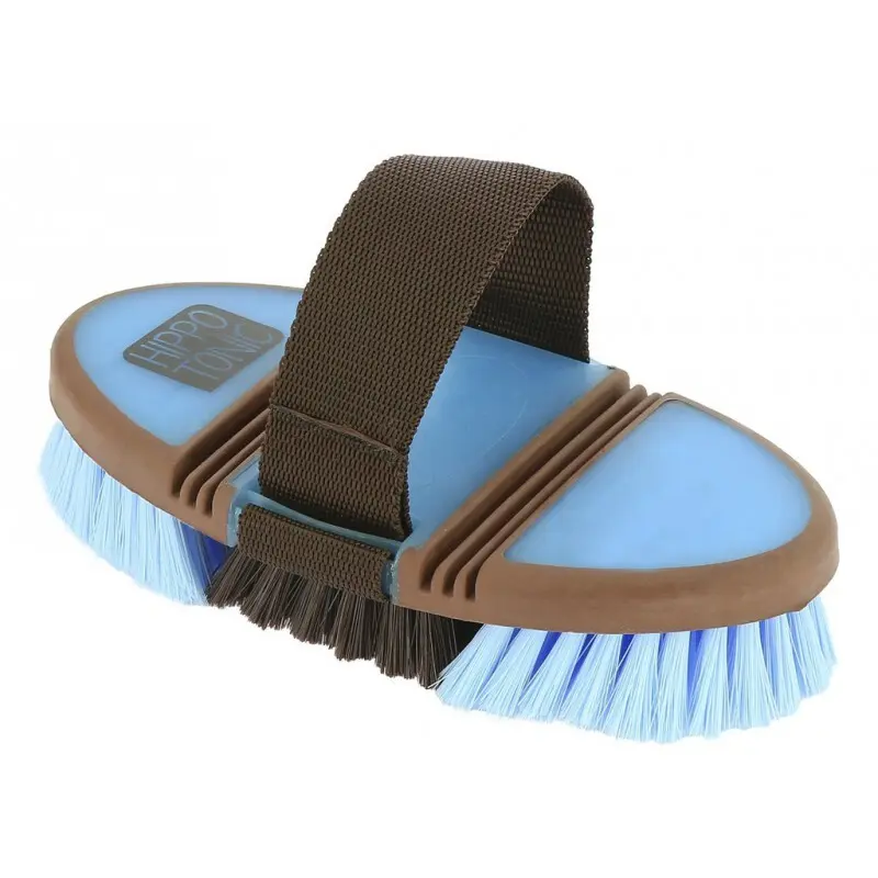 Meilleurs prix pour Brosse pour cheval Hippotonic Softgrip