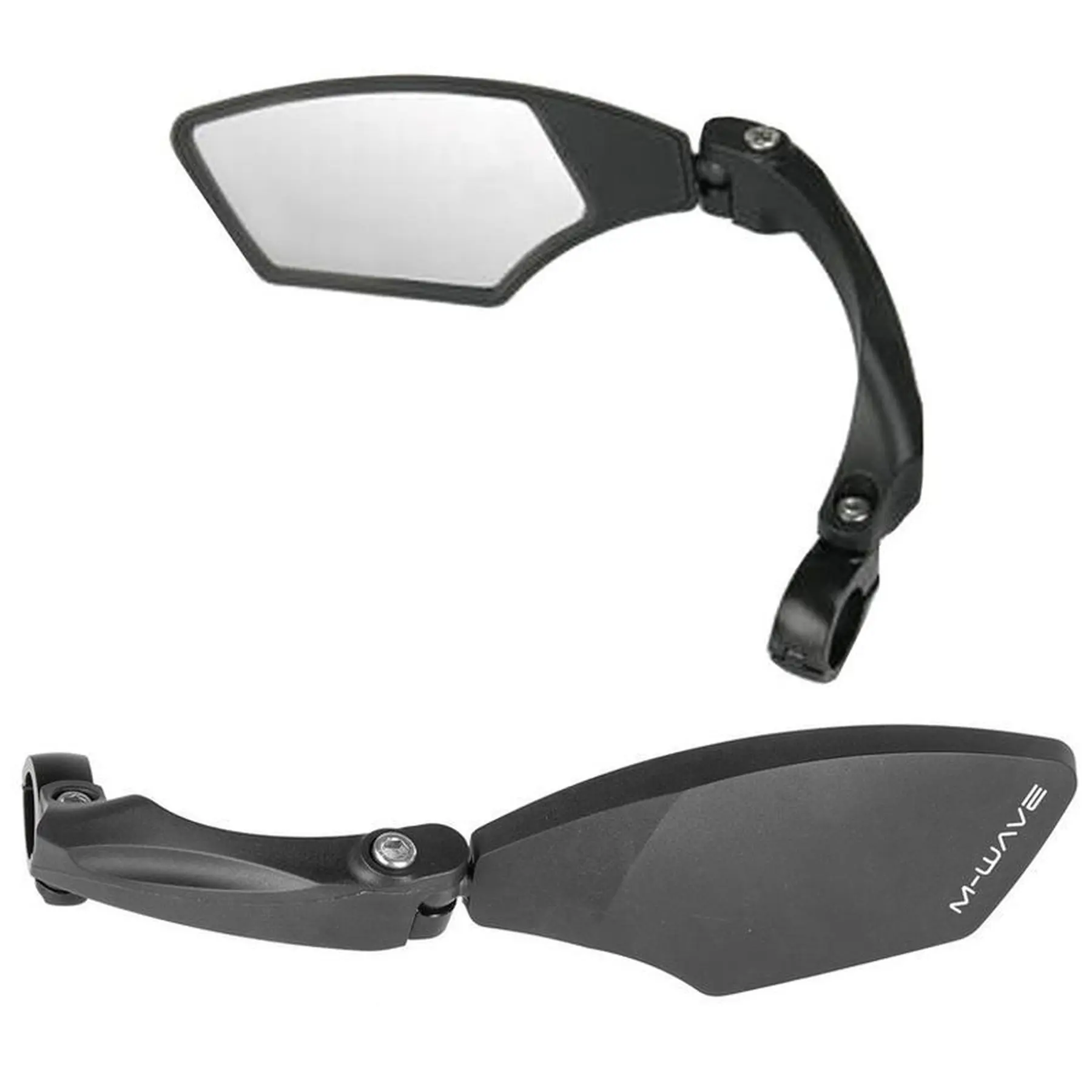 Velo Store - UK Left mirror with aluminum collar Messingschlager M-wave spy space | Extra 10% off with Subscription, Postage £16.79 to UK Fedex.