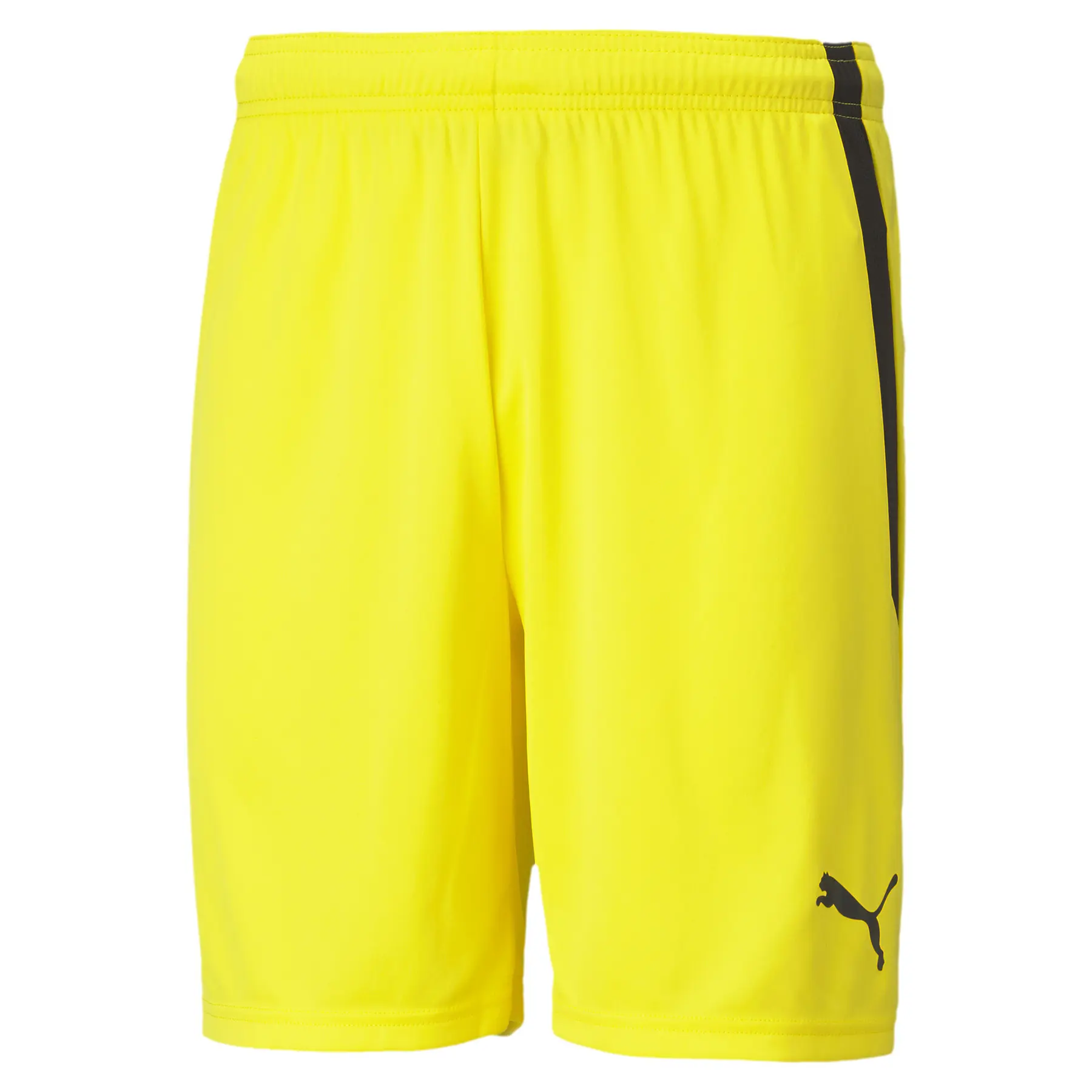 Puma Homme Short Team Liga, Jaune, Taille L