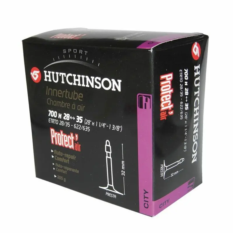 Hutchinson Luftkammer Presta-Ventil Pannenschutz 28700x28/35 48 Unisex