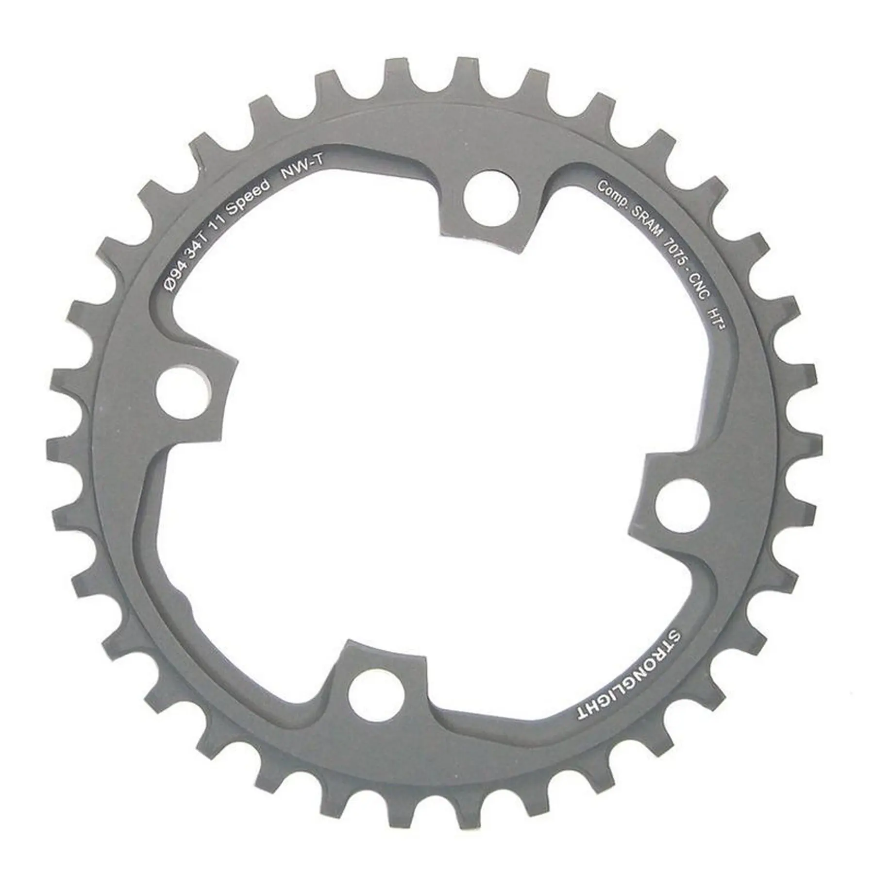 MTB-Kettenblatt mit 4-Speichen-Schrauben Stronglight Sram S01/GX/NX 1x11 94 BCD 30 T