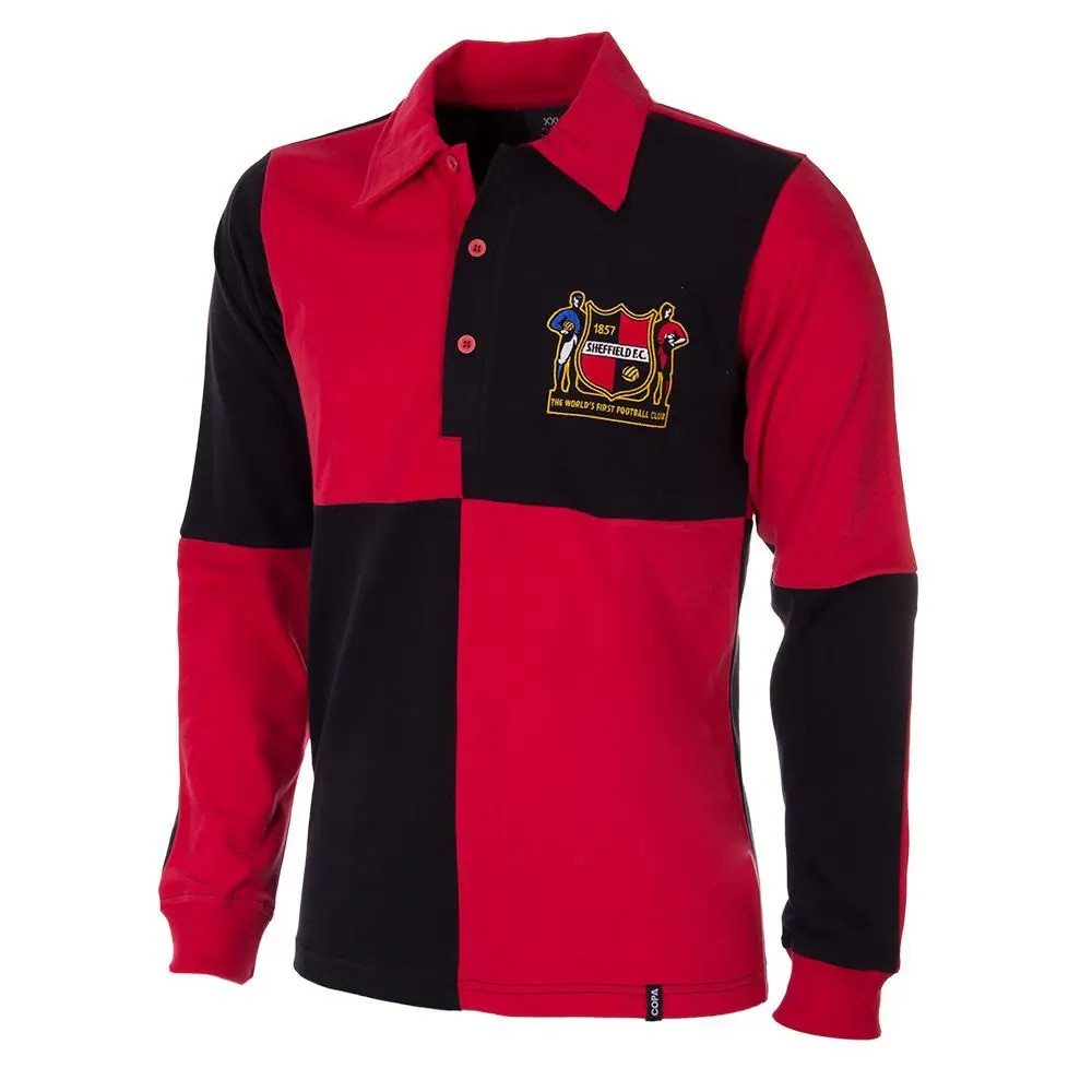 Copa Football Heimtrikot Mit Langen Ärmeln Sheffield Fc 1950’s