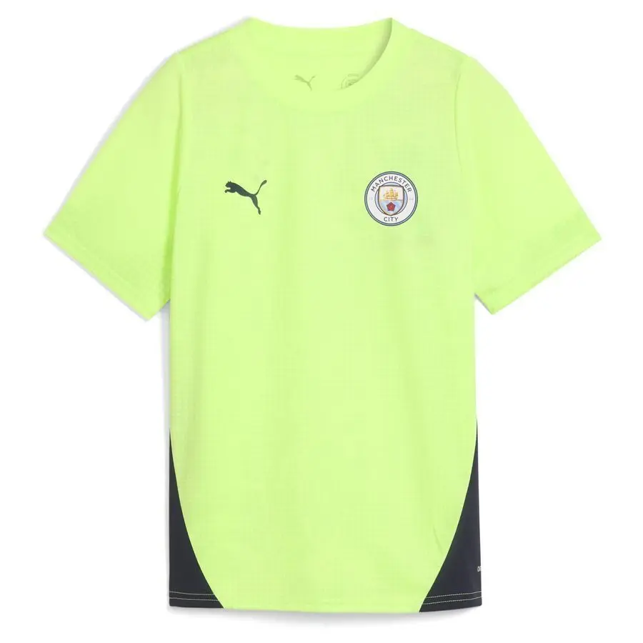 Manchester City Kinder Trainingstrikot 2025/26 - Jaune - unisex - Size: 10 ans