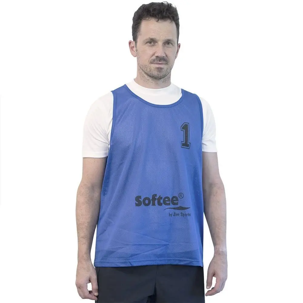 Er-Set Trainingsleibchen nummeriert (16 - 20) - Bleu - unisex - Size: TU