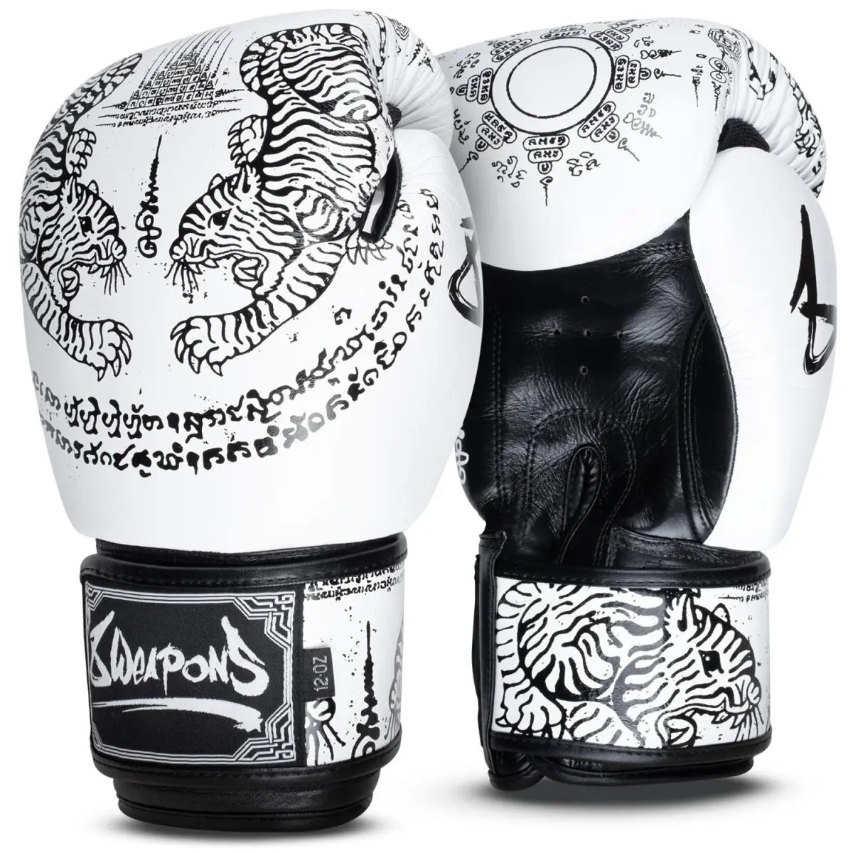 Thaibox-Handschuhe 8 Weapons Sak Yant Tiger,