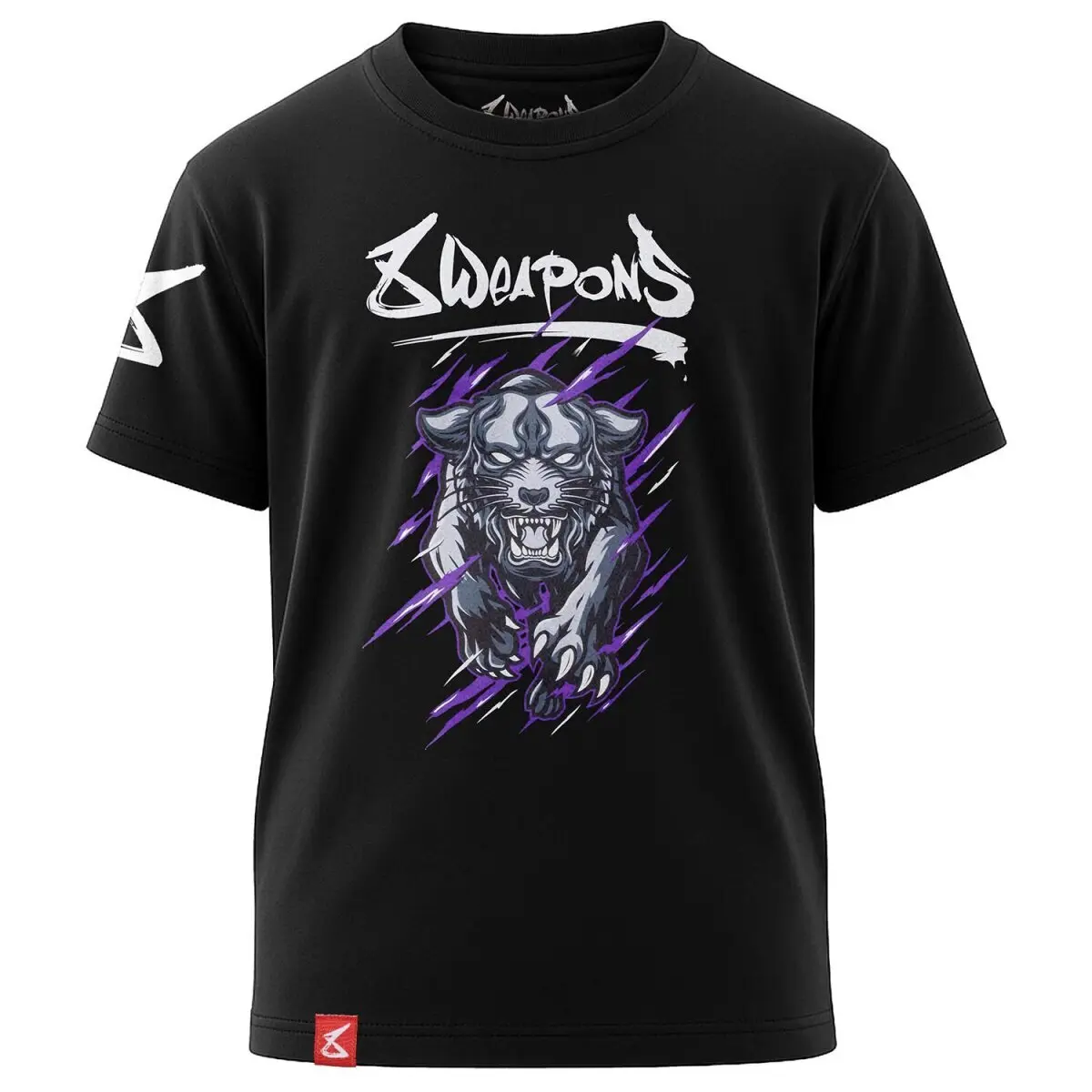 T-Shirt Bestiale Panther für Kinder 8 Weapons