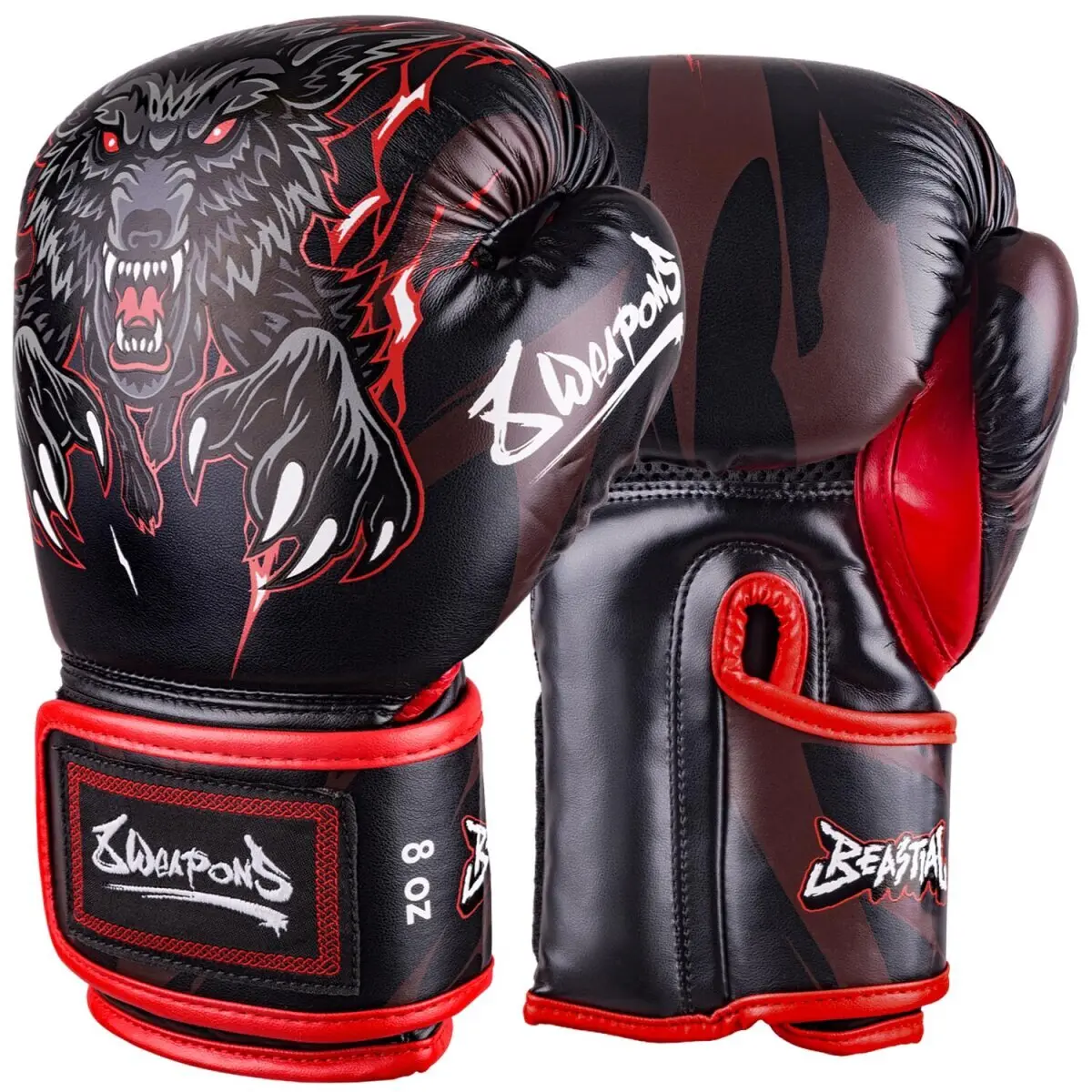 Thaiboxhandschuhe Bestial Wolf Kind 8 Weapons