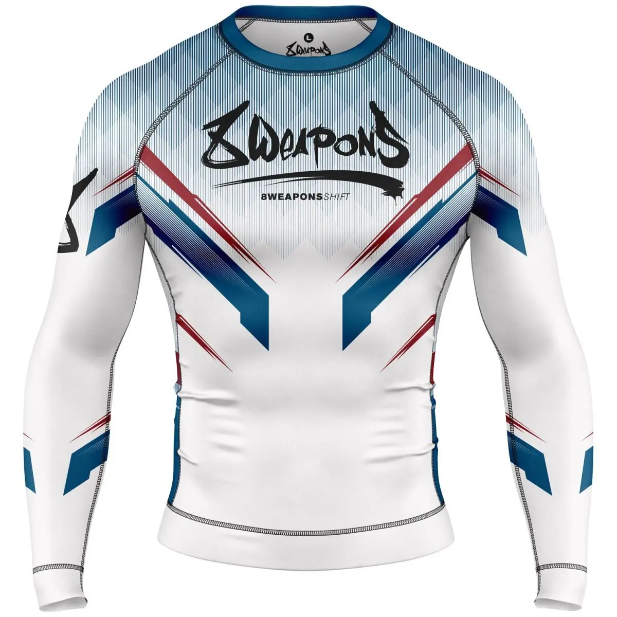 Langärmelige Rashguard 8 Weapons Shift