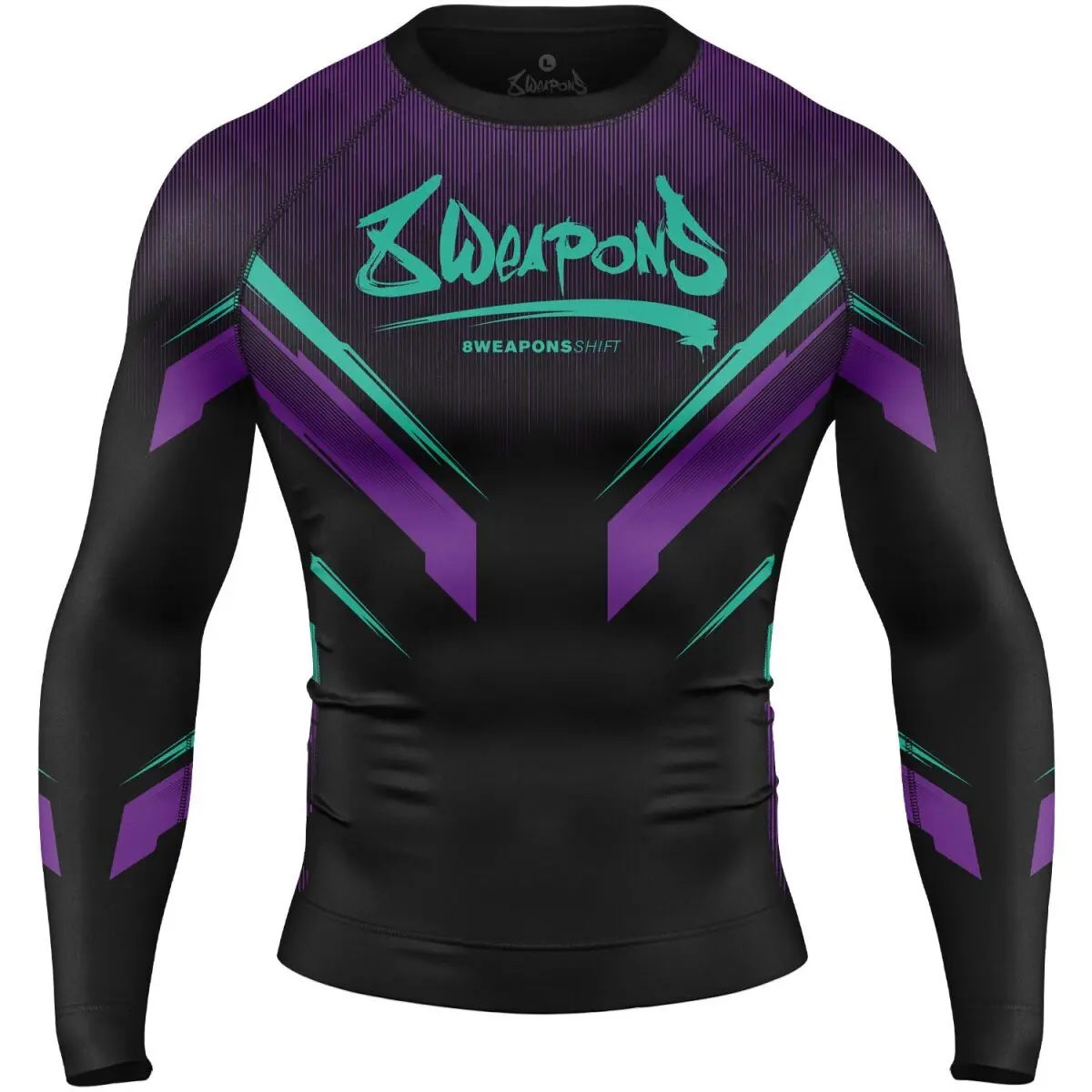 Langärmelige Rashguard 8 Weapons Shift
