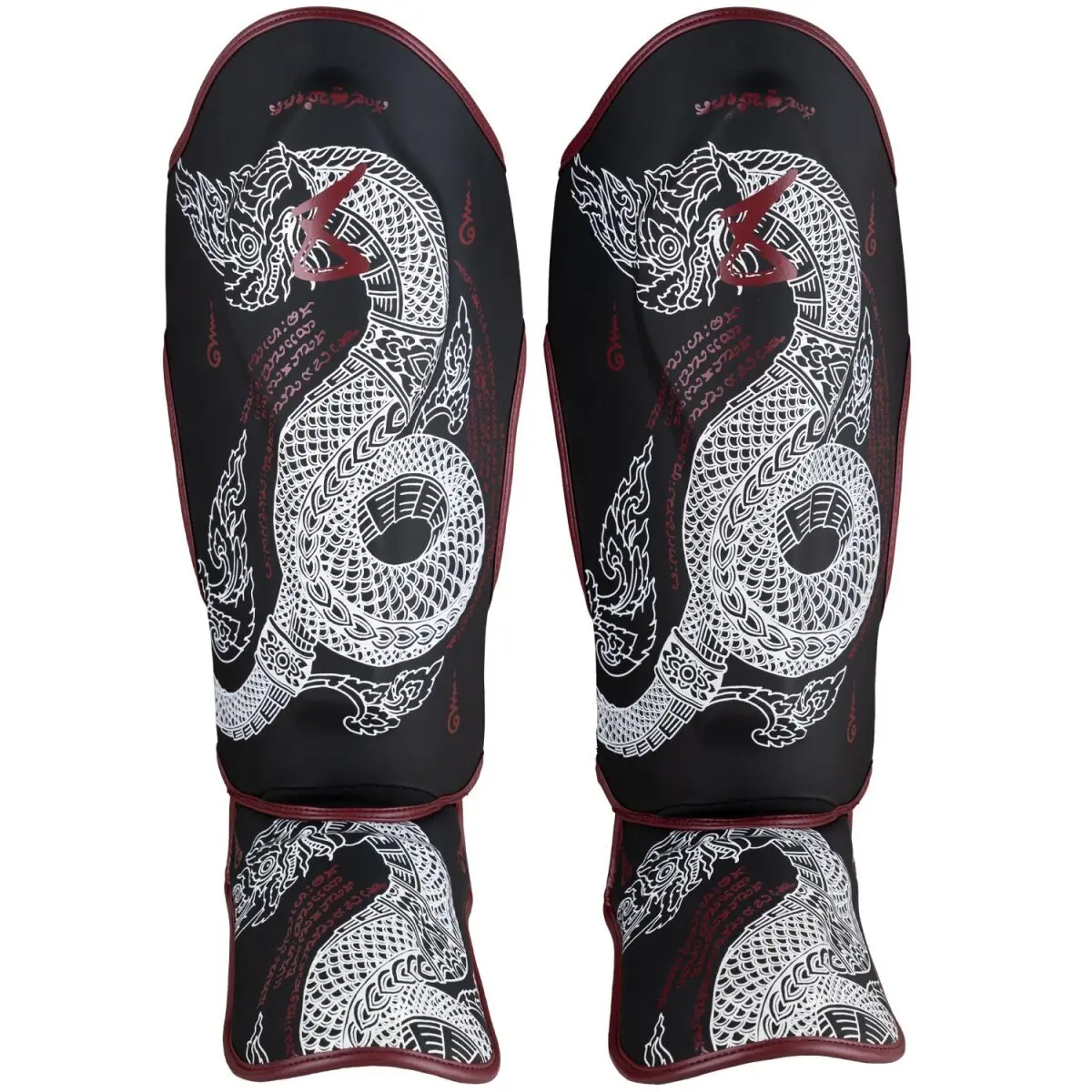 Thai-Box-Schienbeinschoner 8 Weapons Sak Yant Naga