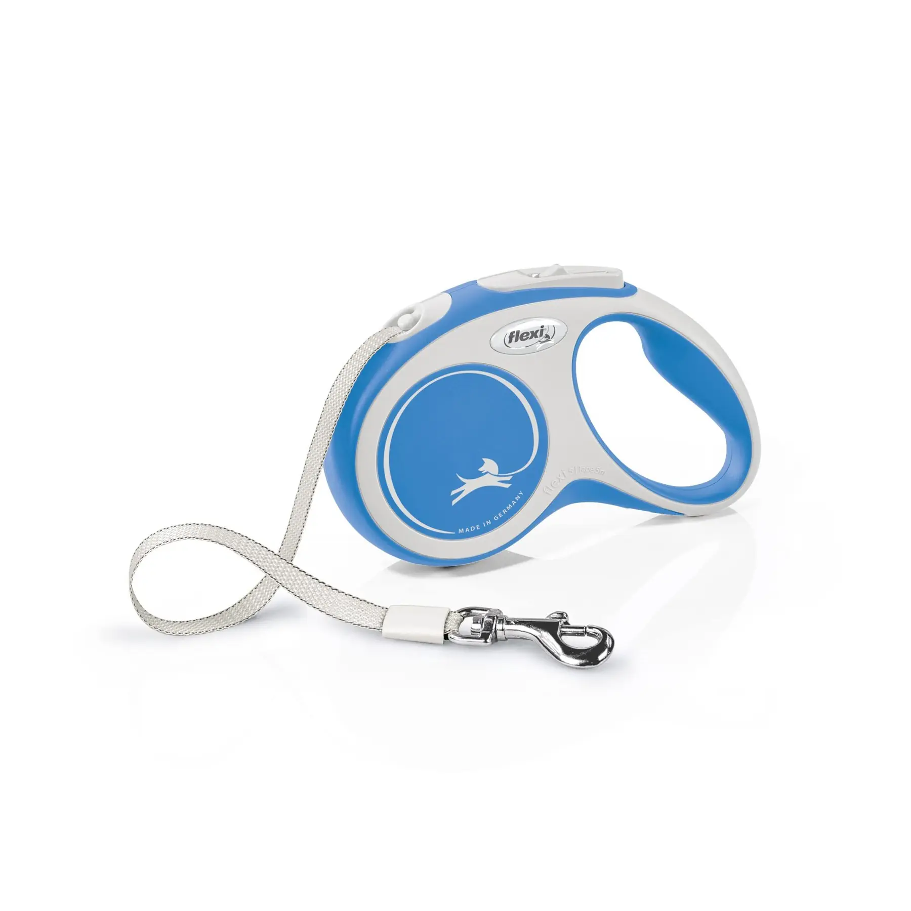 Kerbl Bleu Gurtleine Für Hunde Flexi New Confort