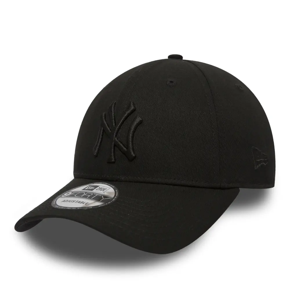 0190843368587 - New Era - MLB 9forty NY Yankees - Verstellbare Unisex-Kappe in Schwarz
