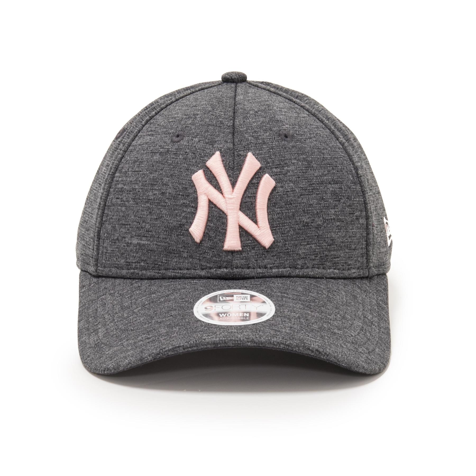 0884991205916 - New Era Tech Jersey 9Forty Woman Adjustable Cap NY YANKEES Grau