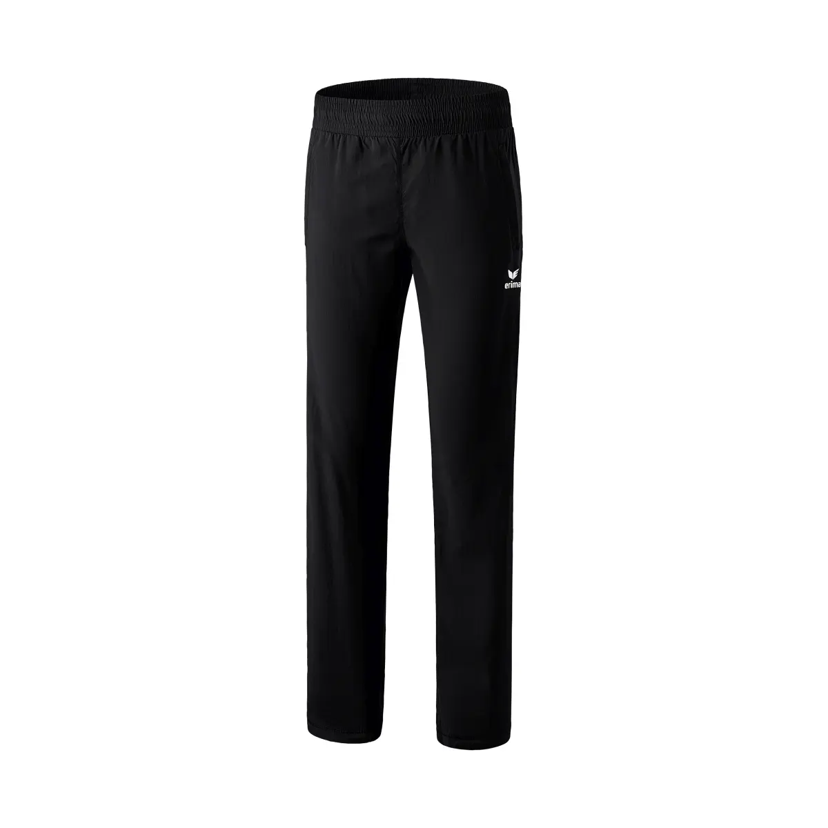 Erima Women's Noir Joggers Avec Zip Intégral